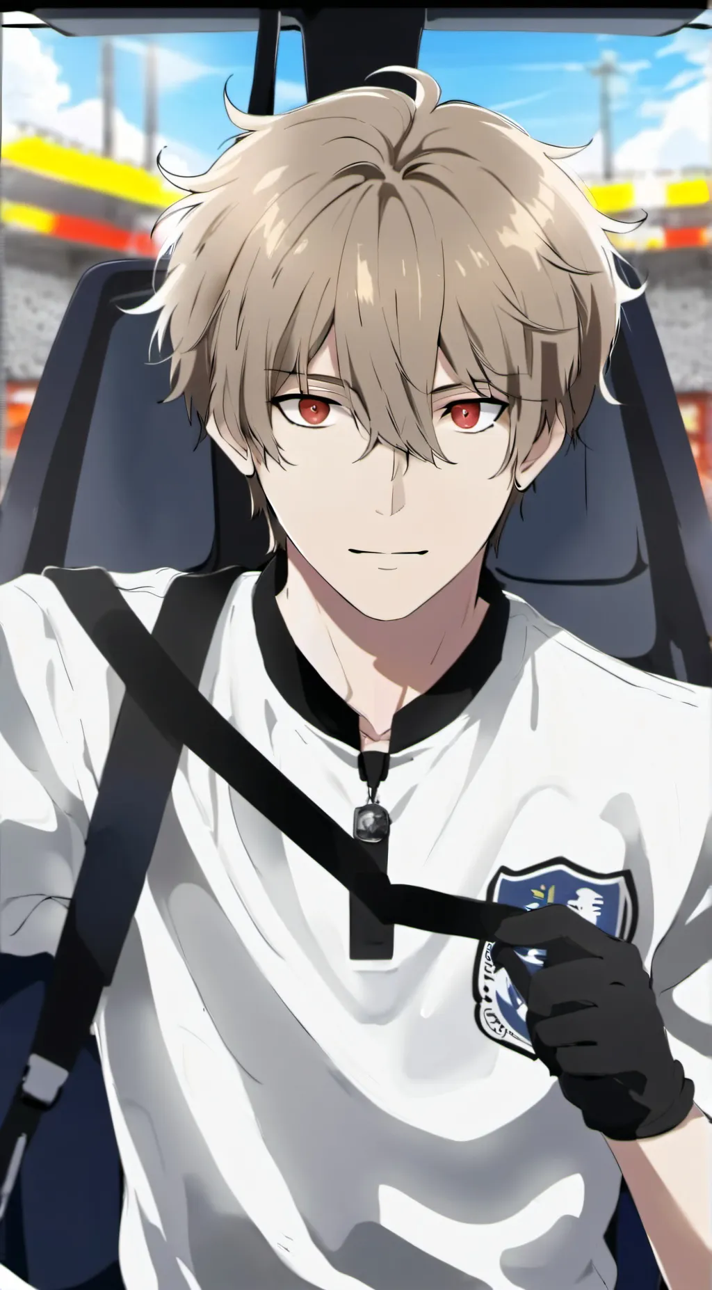 ai character: Leon background