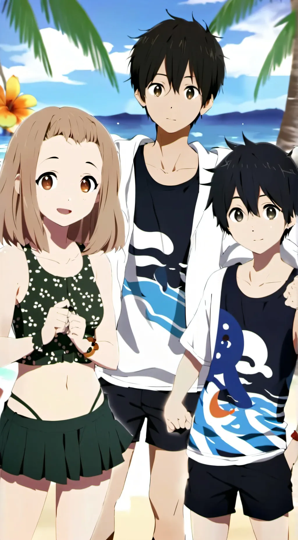 ai character: Friend group background