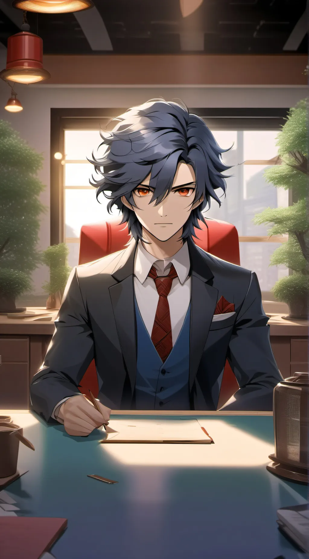 ai character: Alex background