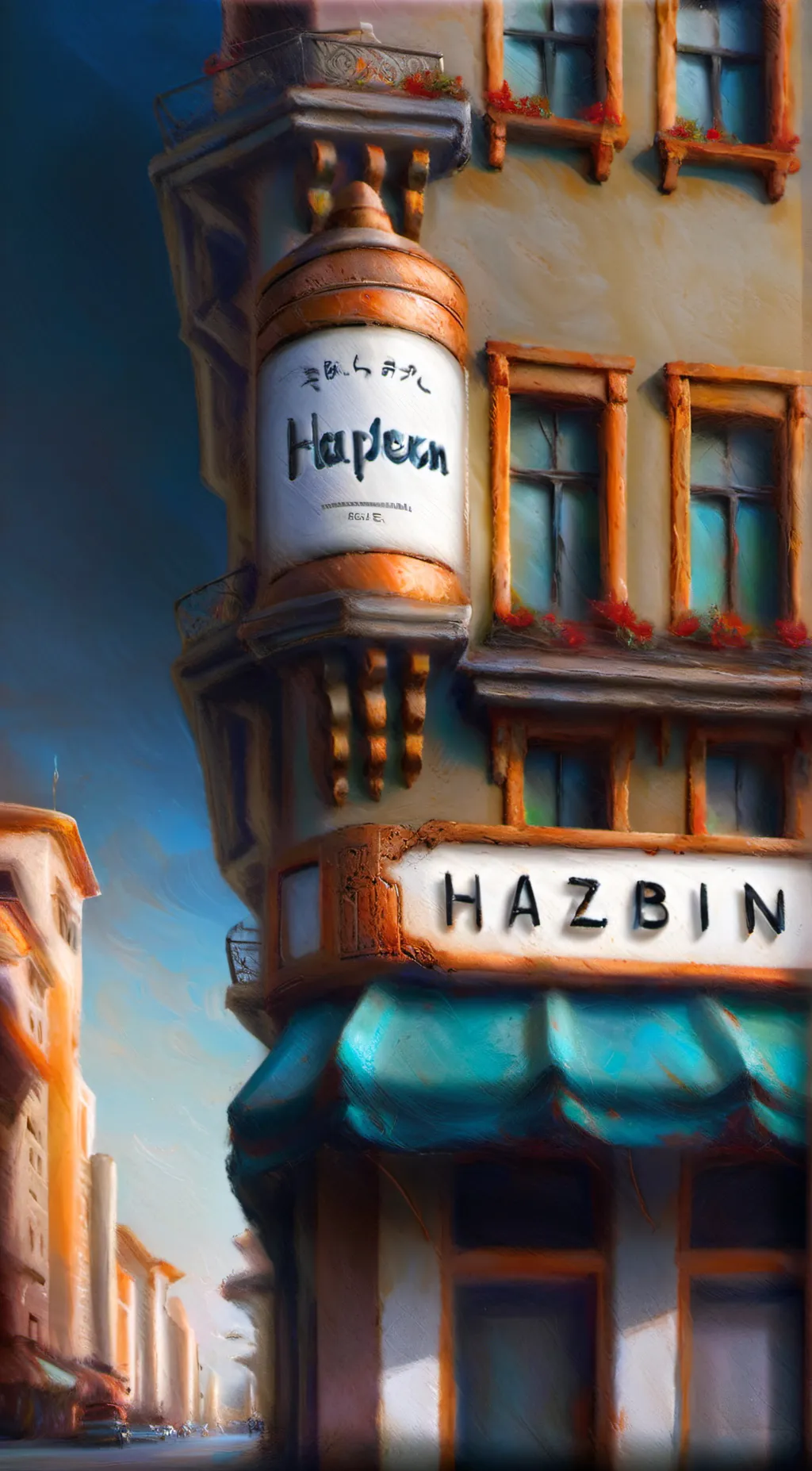 ai character: Hazbin hotel RPG background