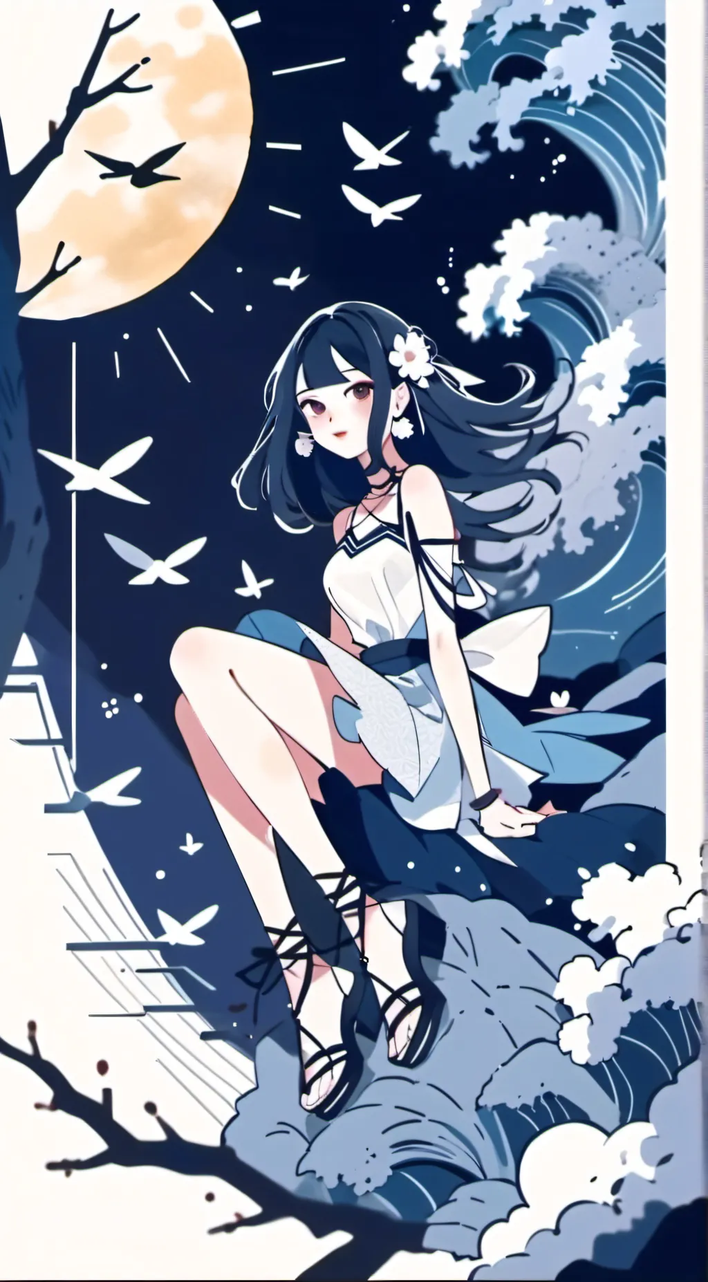 ai character: Ava background