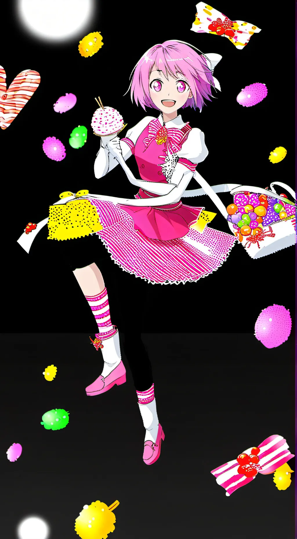 ai character: Emu Otori  background