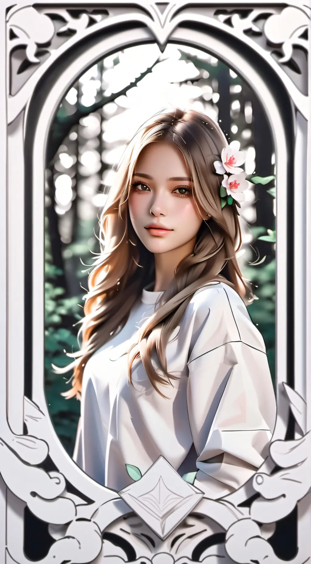ai character: Lara  background