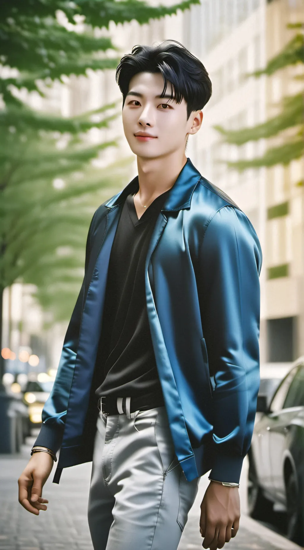 ai character: Lee- Song background