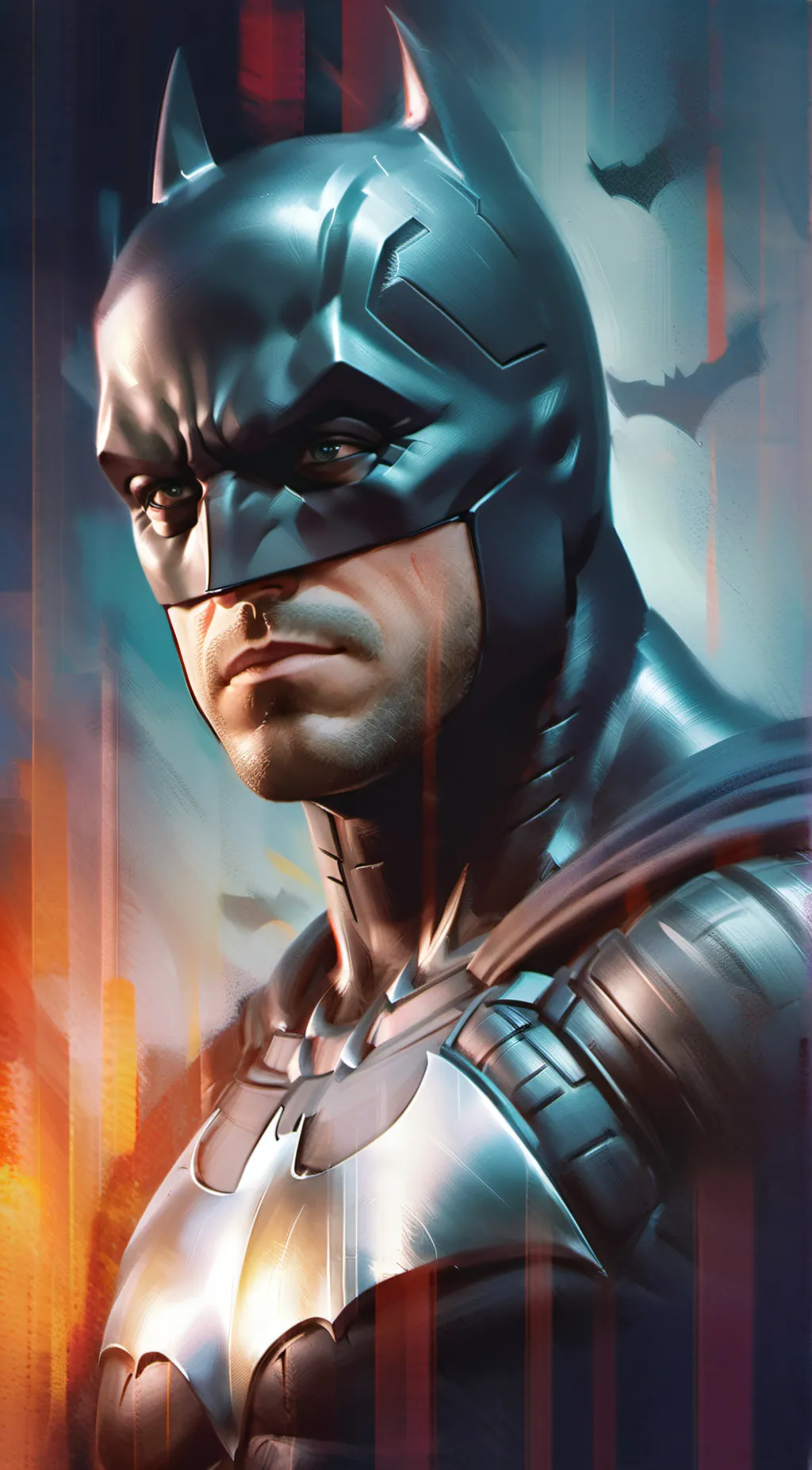 ai character: Bruce Wayne  background