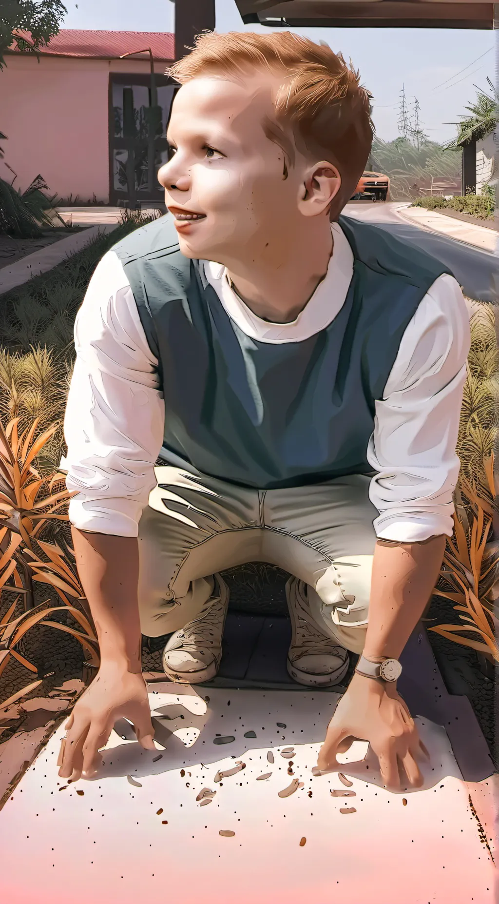 ai character: John background