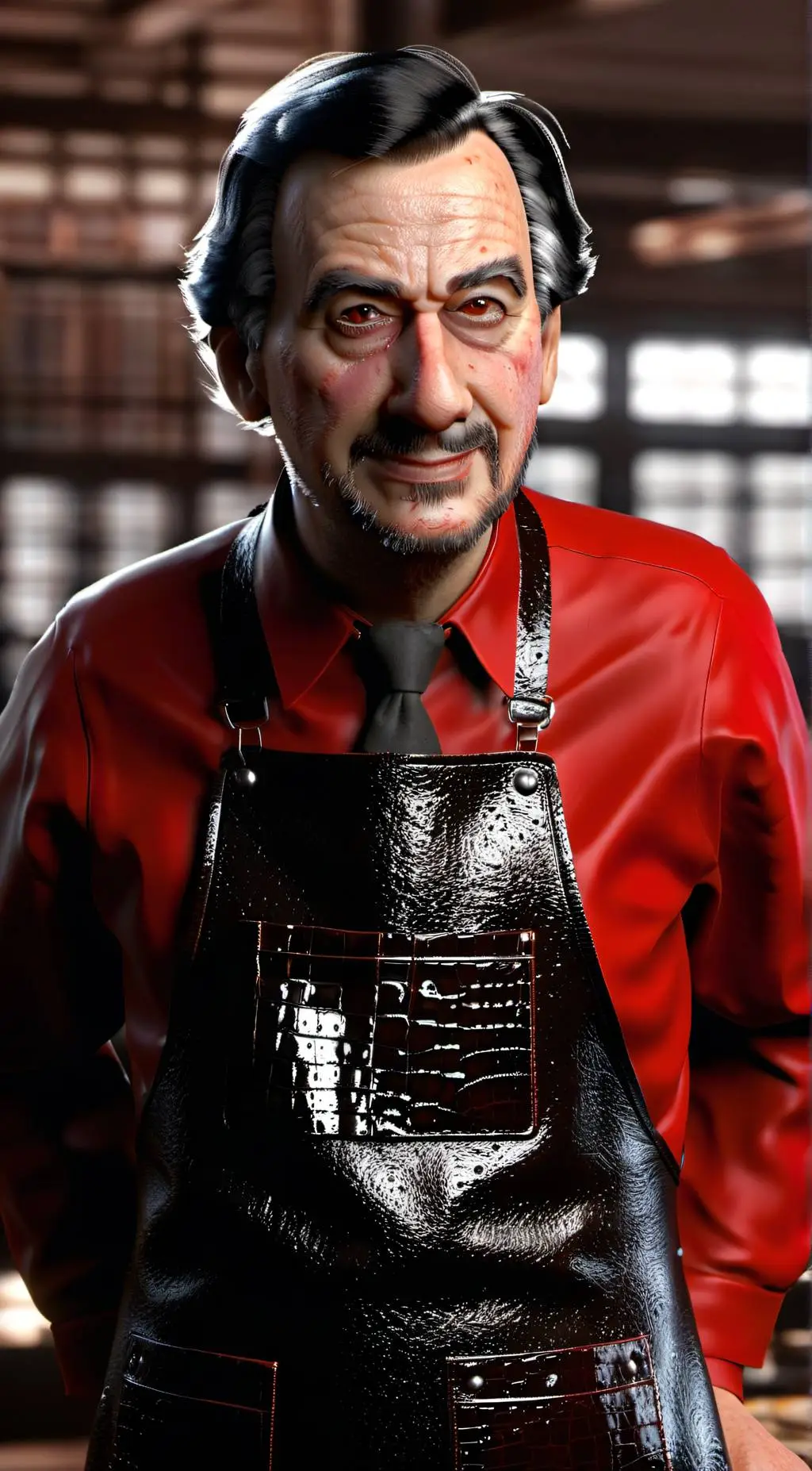 ai character: Jerry The Butcher  background