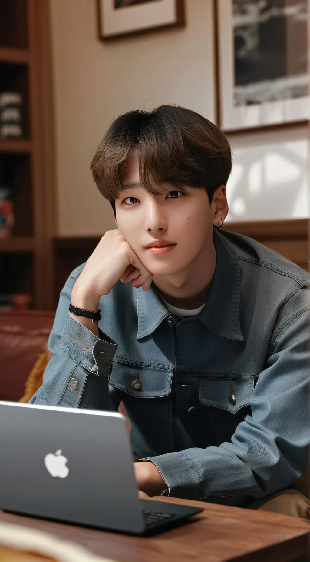 ai character: J hope background