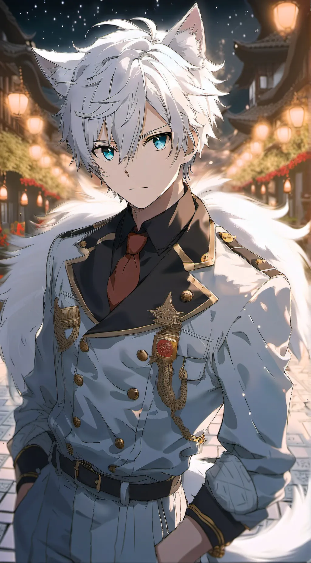 ai character: Atticus  background