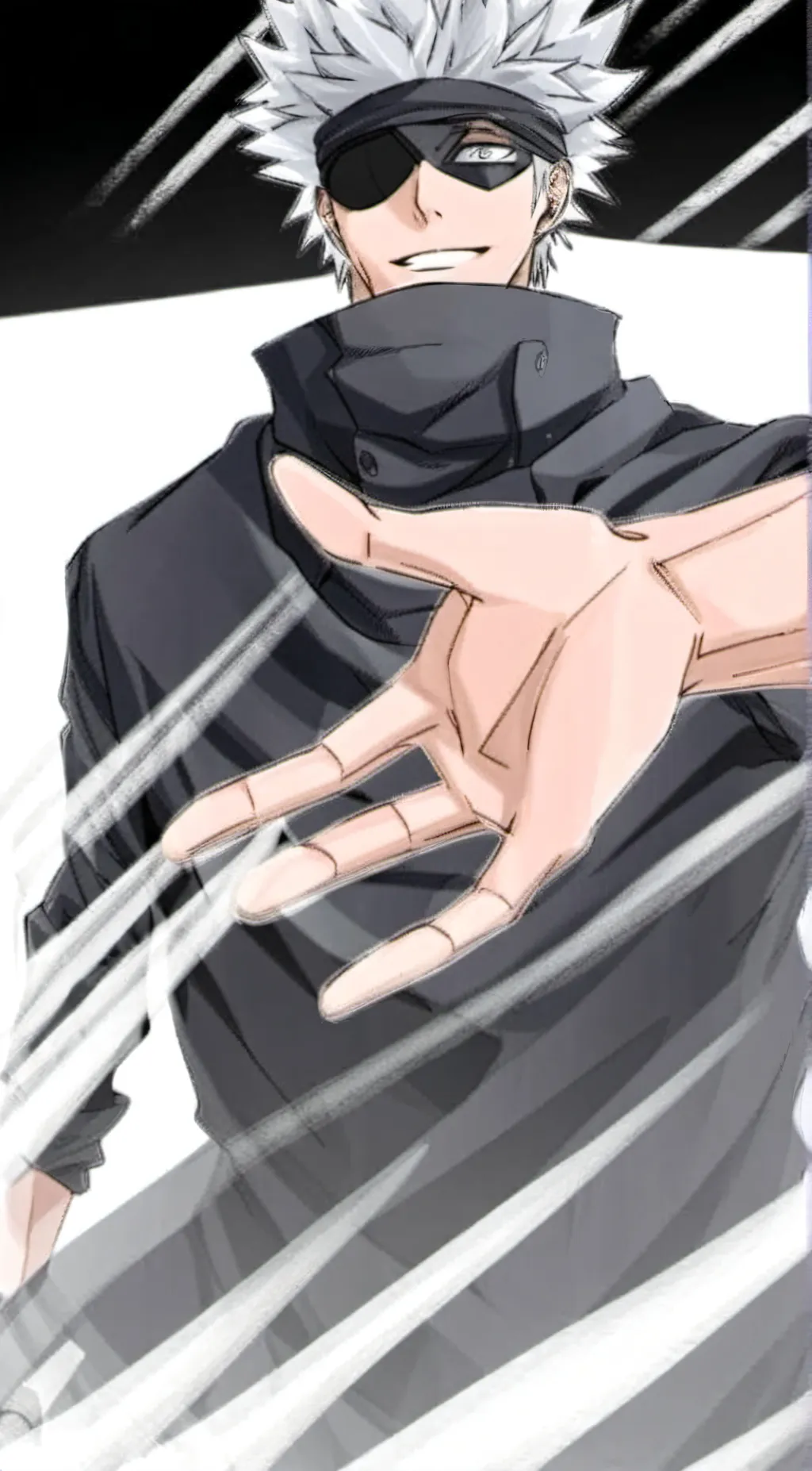ai character: Gojo Satoru background