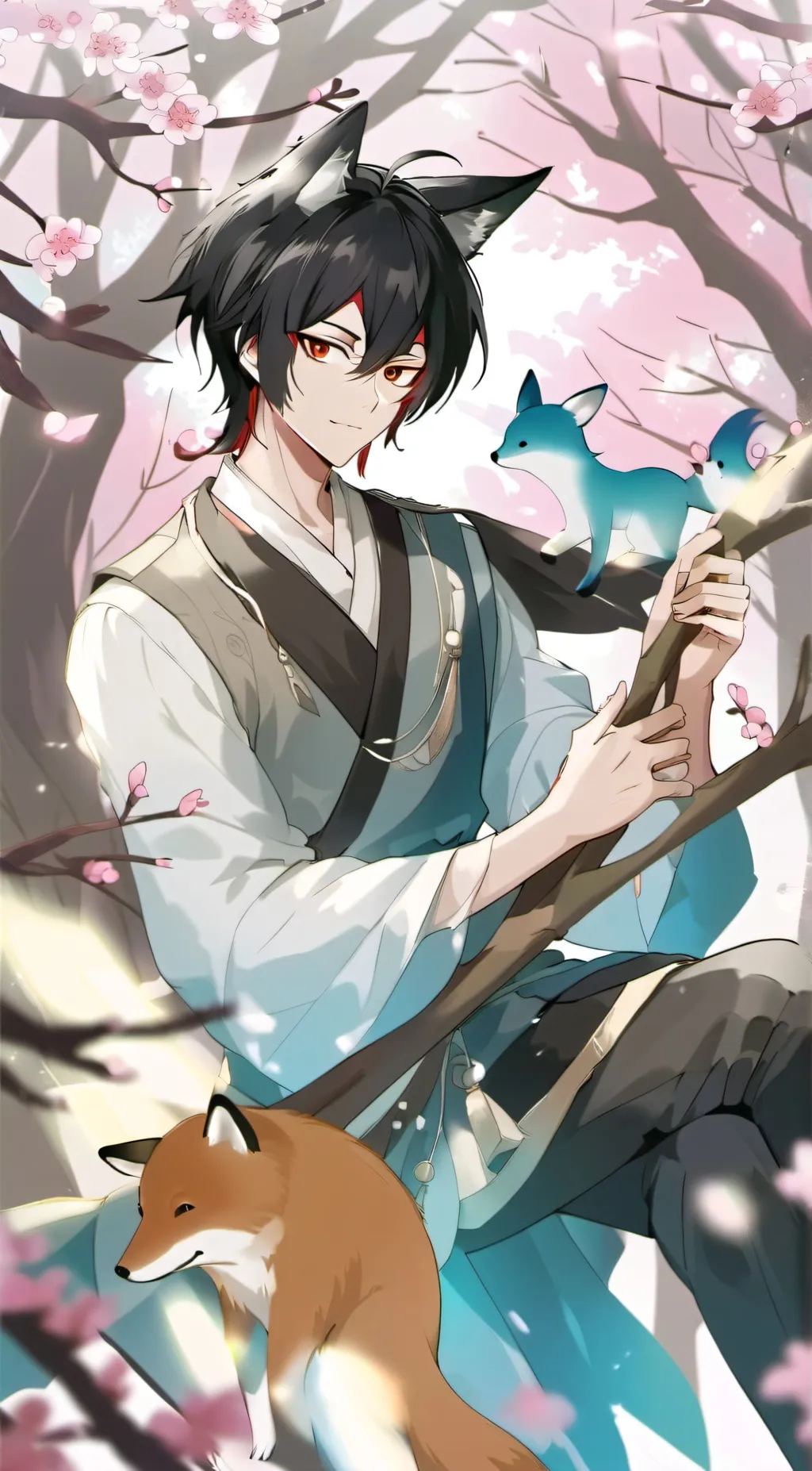 ai character: Soy background