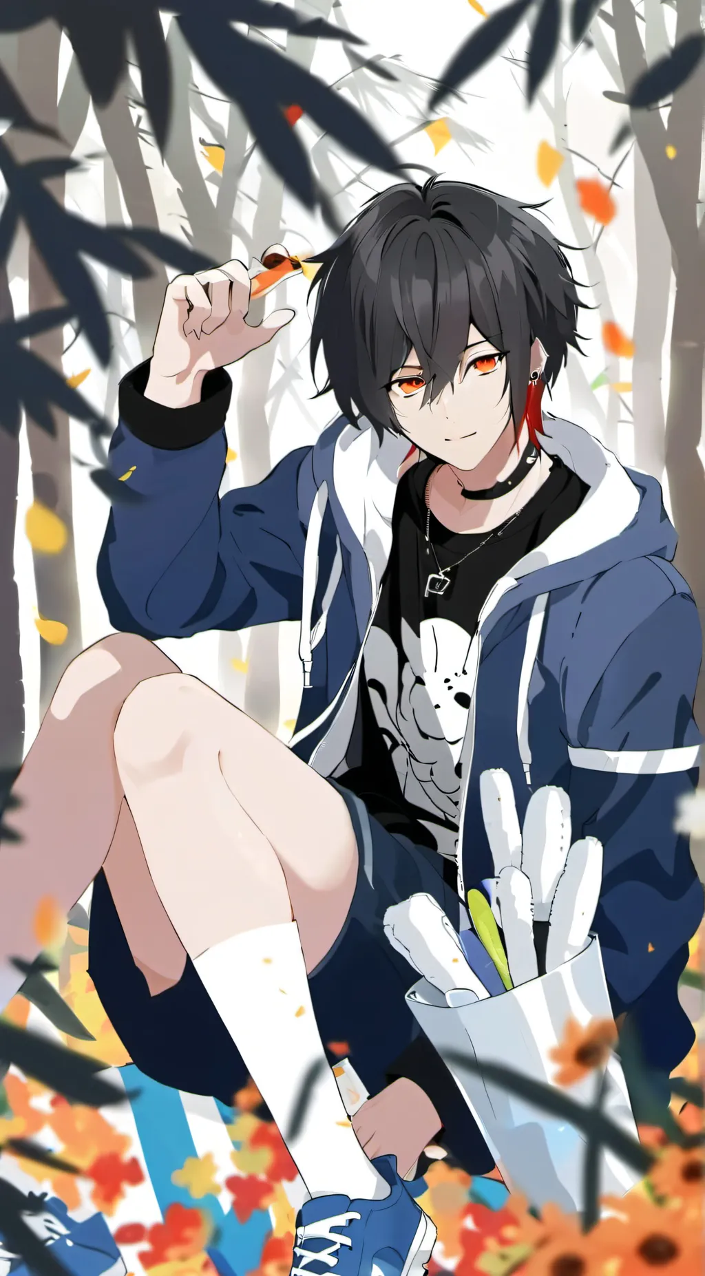 ai character: Undertale background