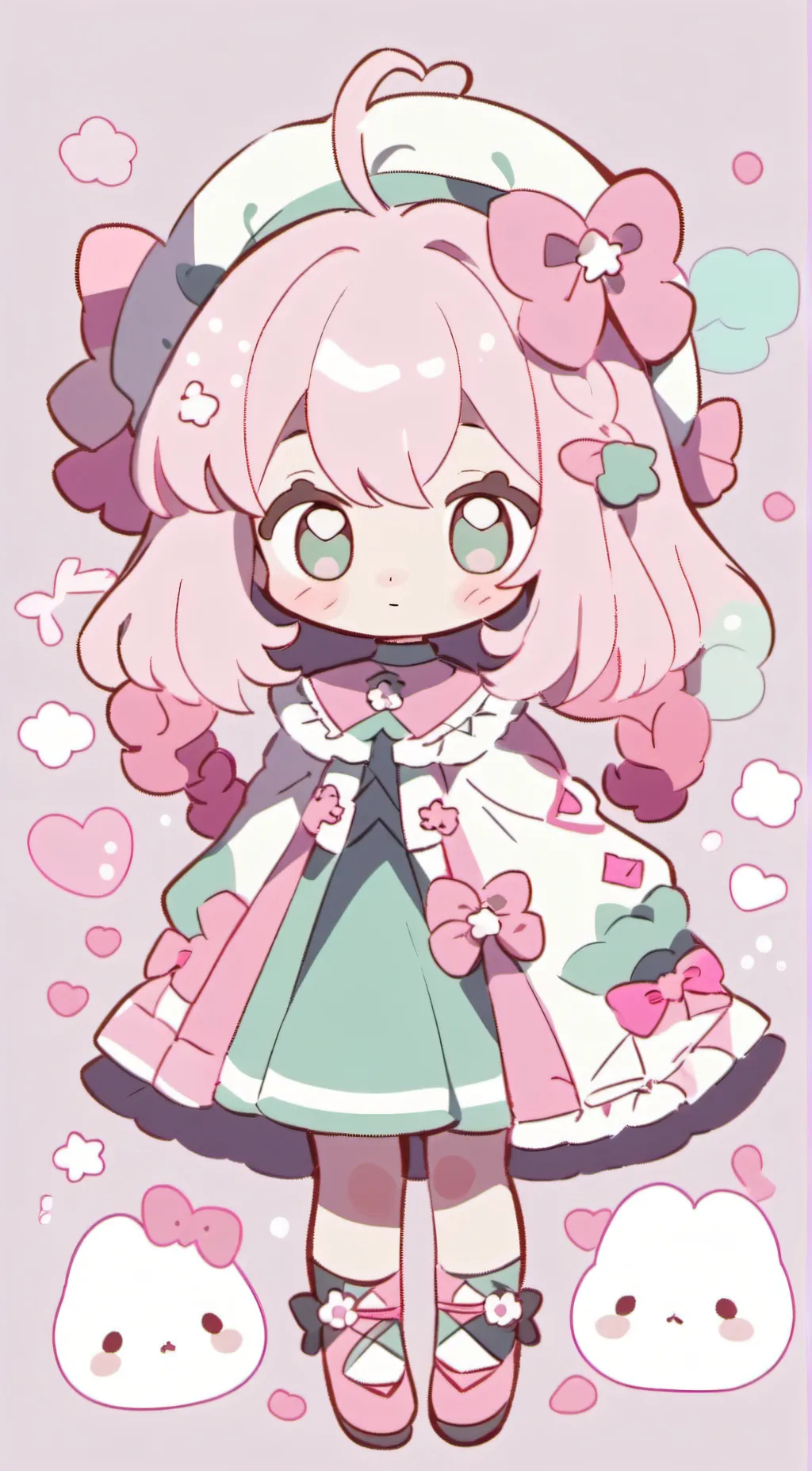ai character: bella background