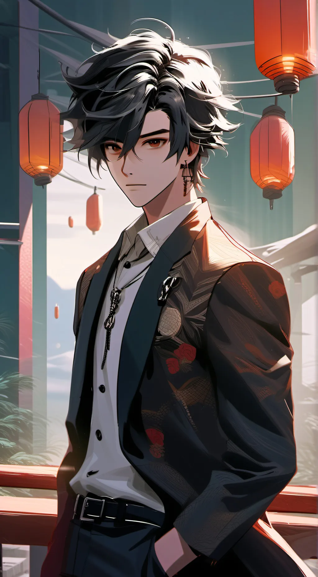 ai character: Kenji background