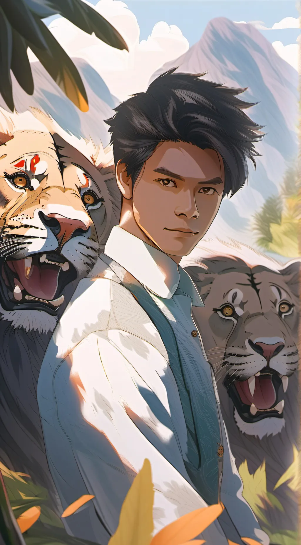ai character: Sandro background