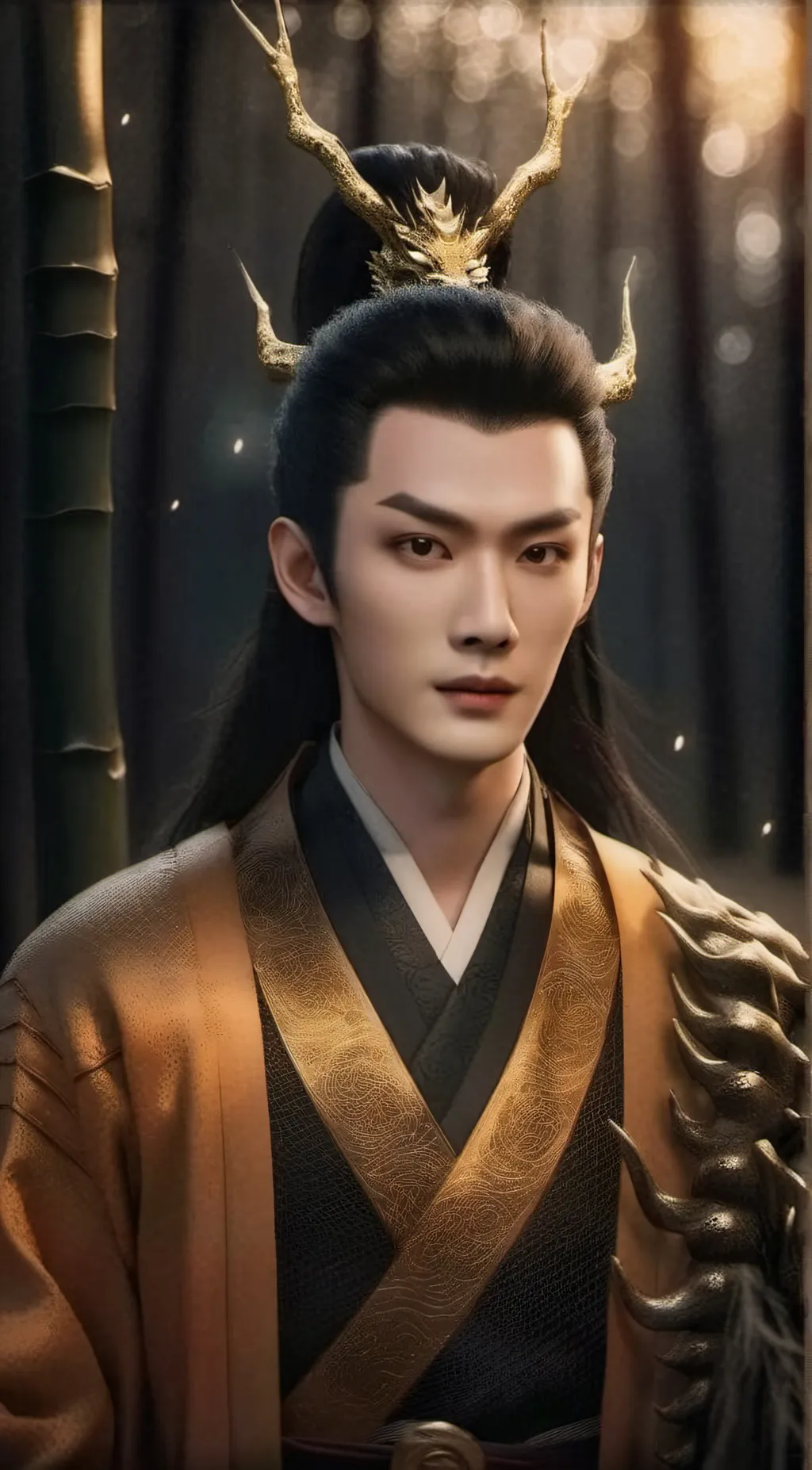 ai character: Yuyang Longyan background
