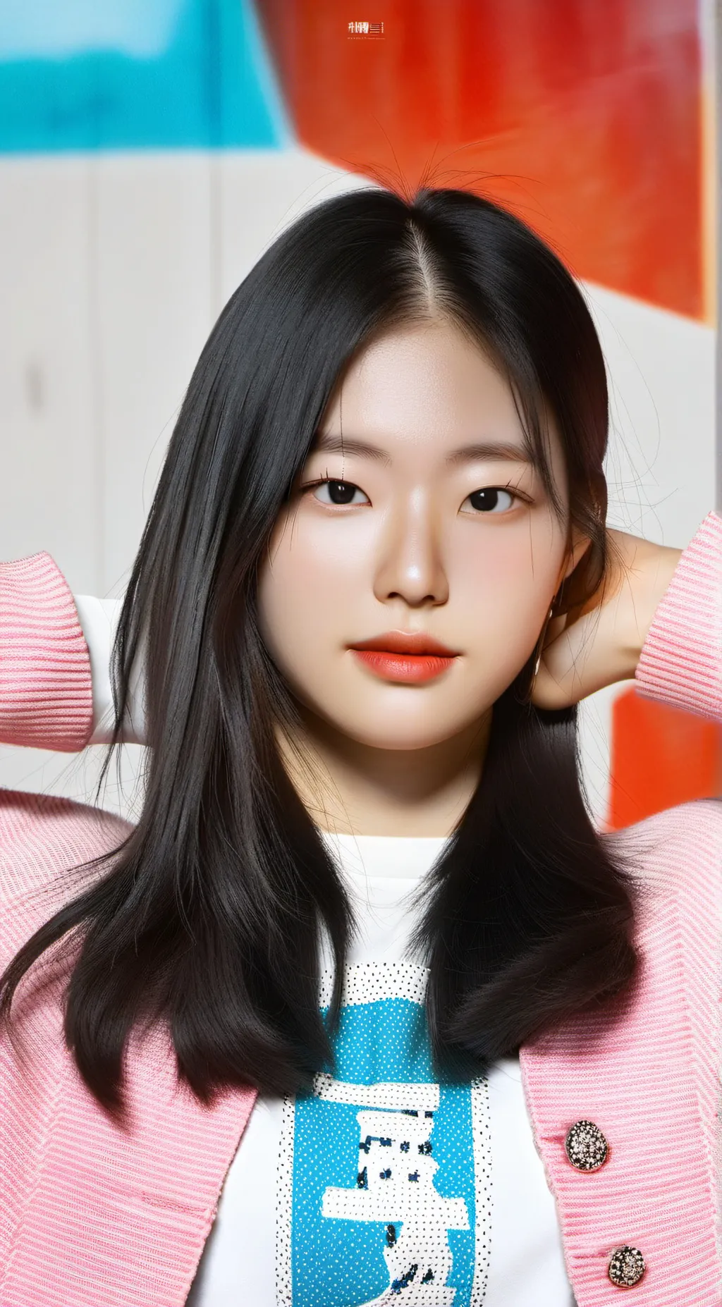 ai character: Oh Yoona  background