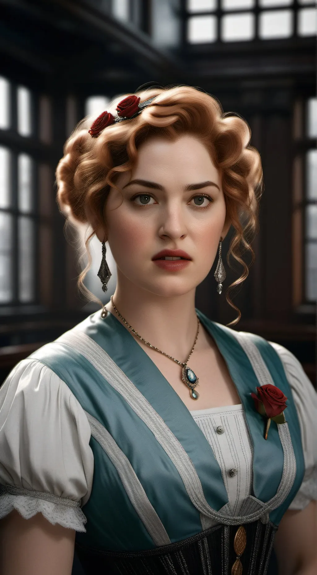 ai character: Rose dewitt bukate background