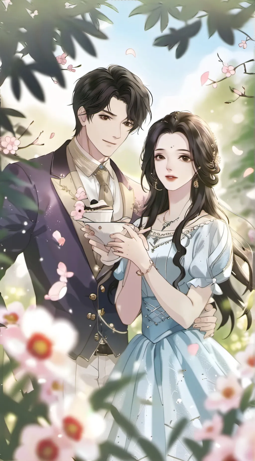 ai character: maxine and julie background