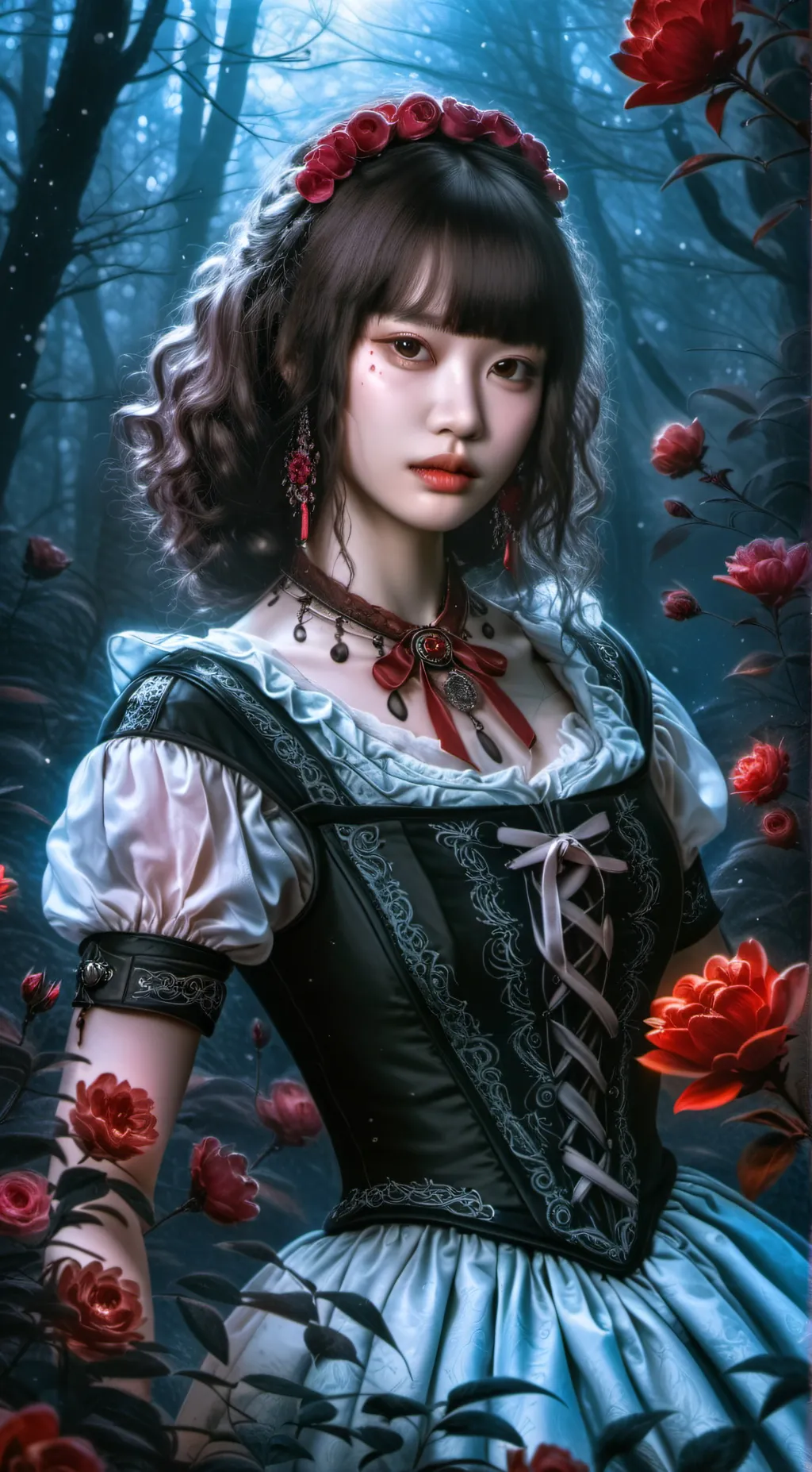 ai character: แนนโน background