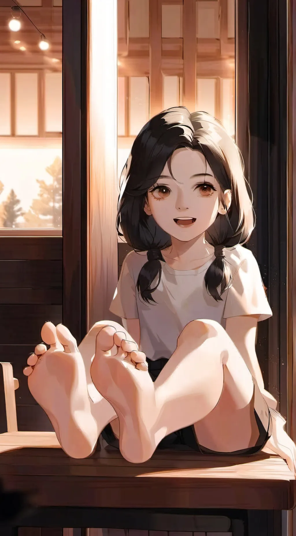 ai character: Sarah background