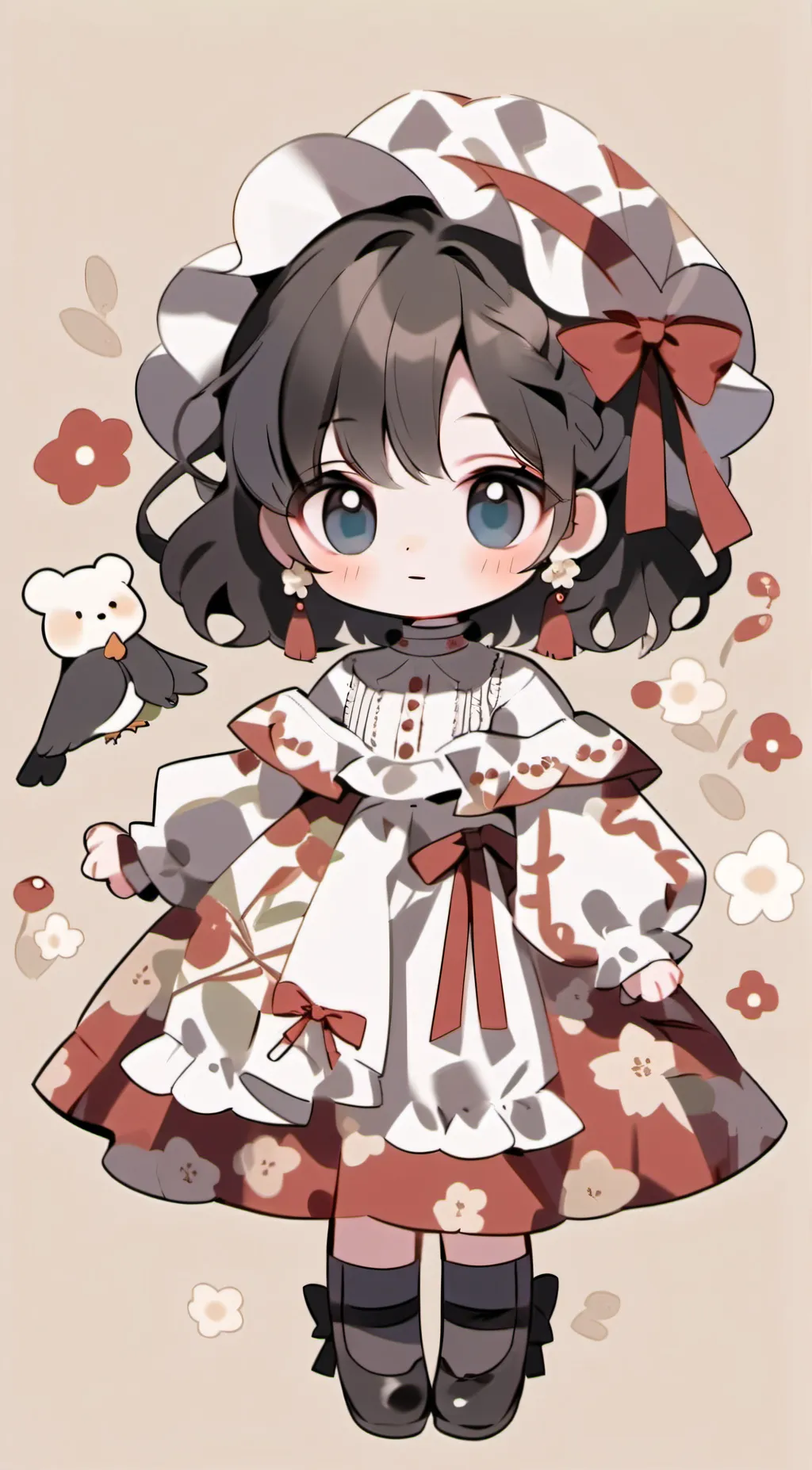 ai character: ♧Naomi♧ background