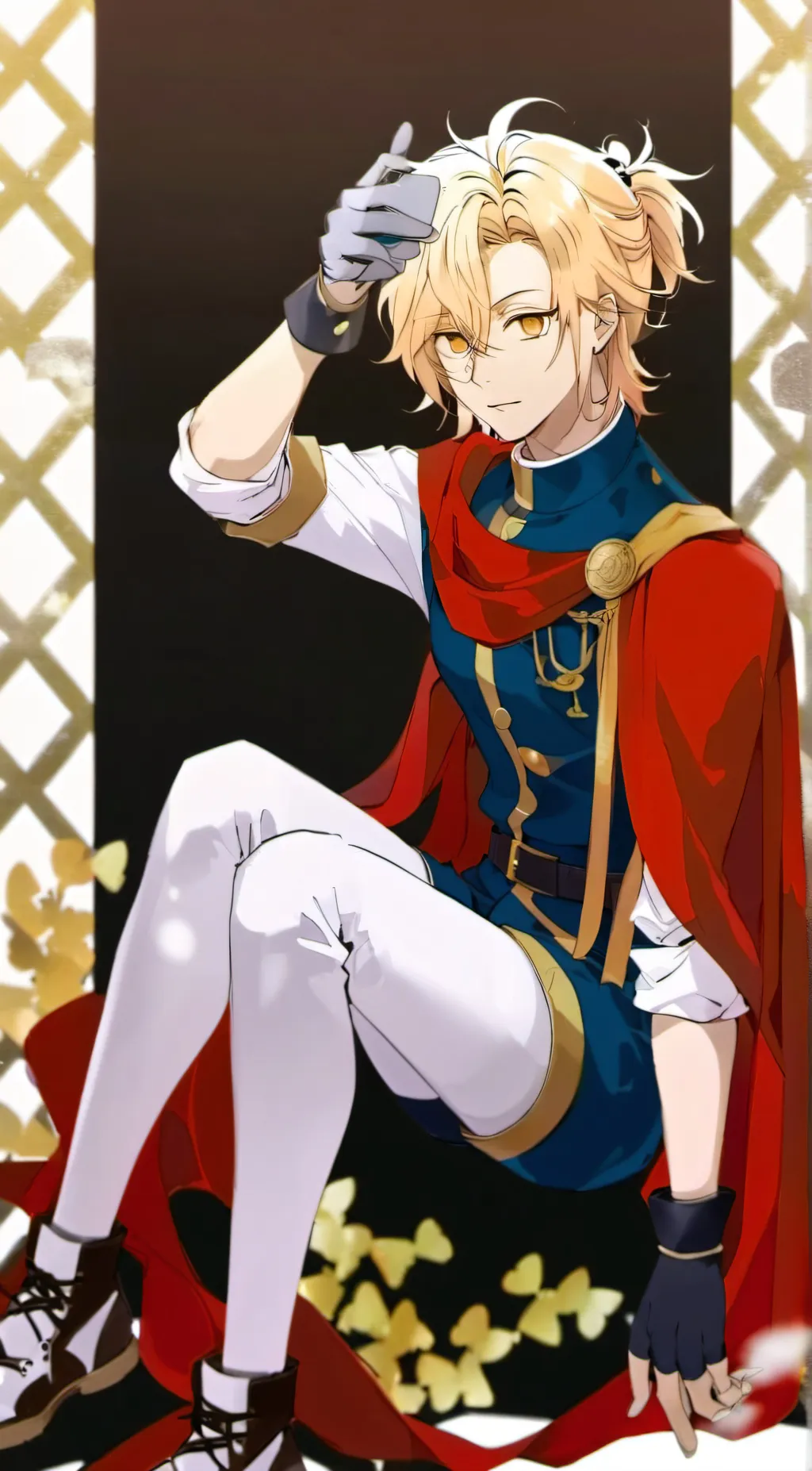 ai character: prince max background