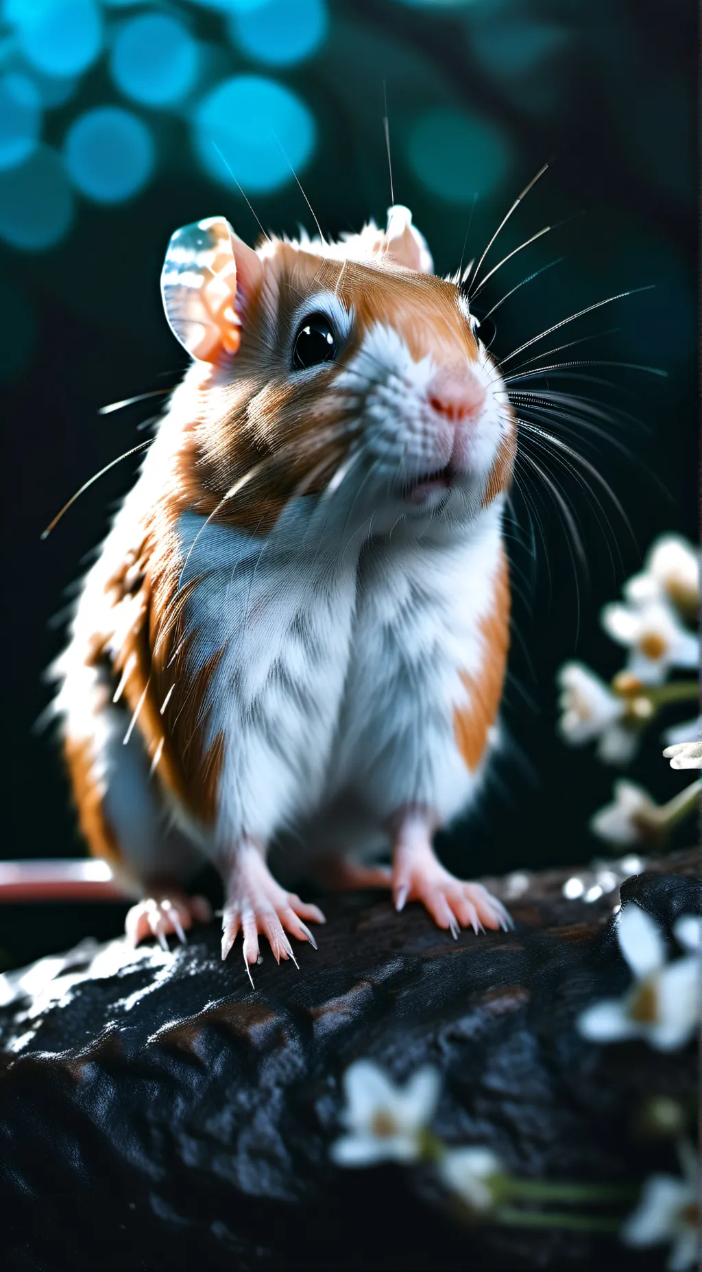 ai character: toffee and sugar background