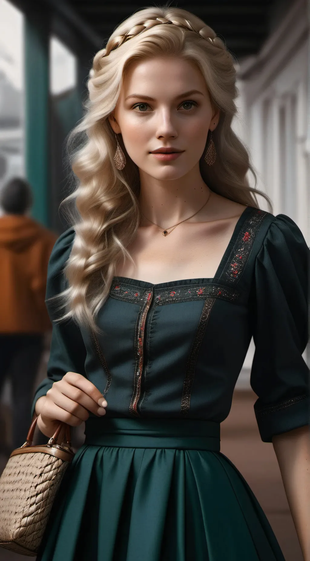 ai character: Annie  background