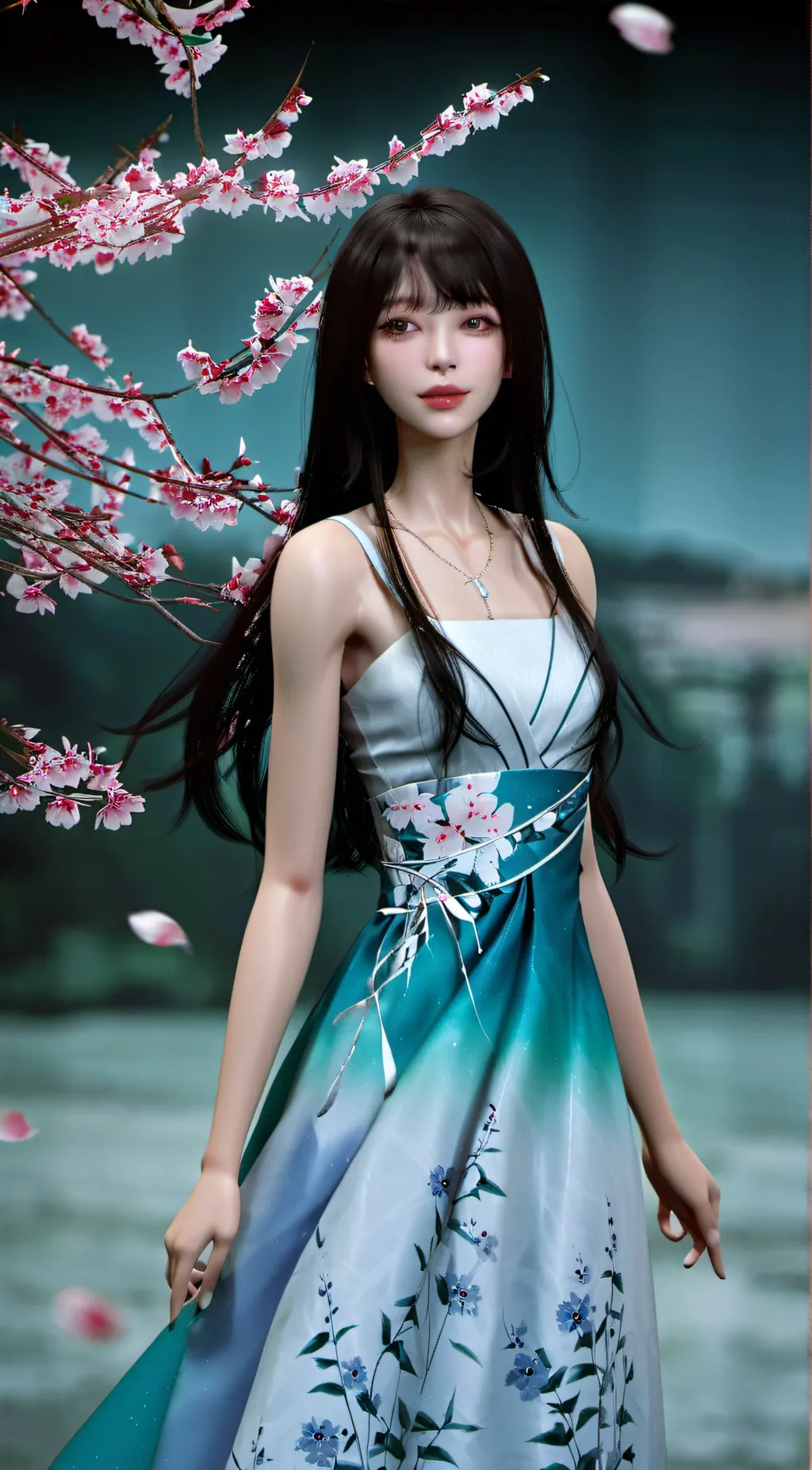 ai character: lily background
