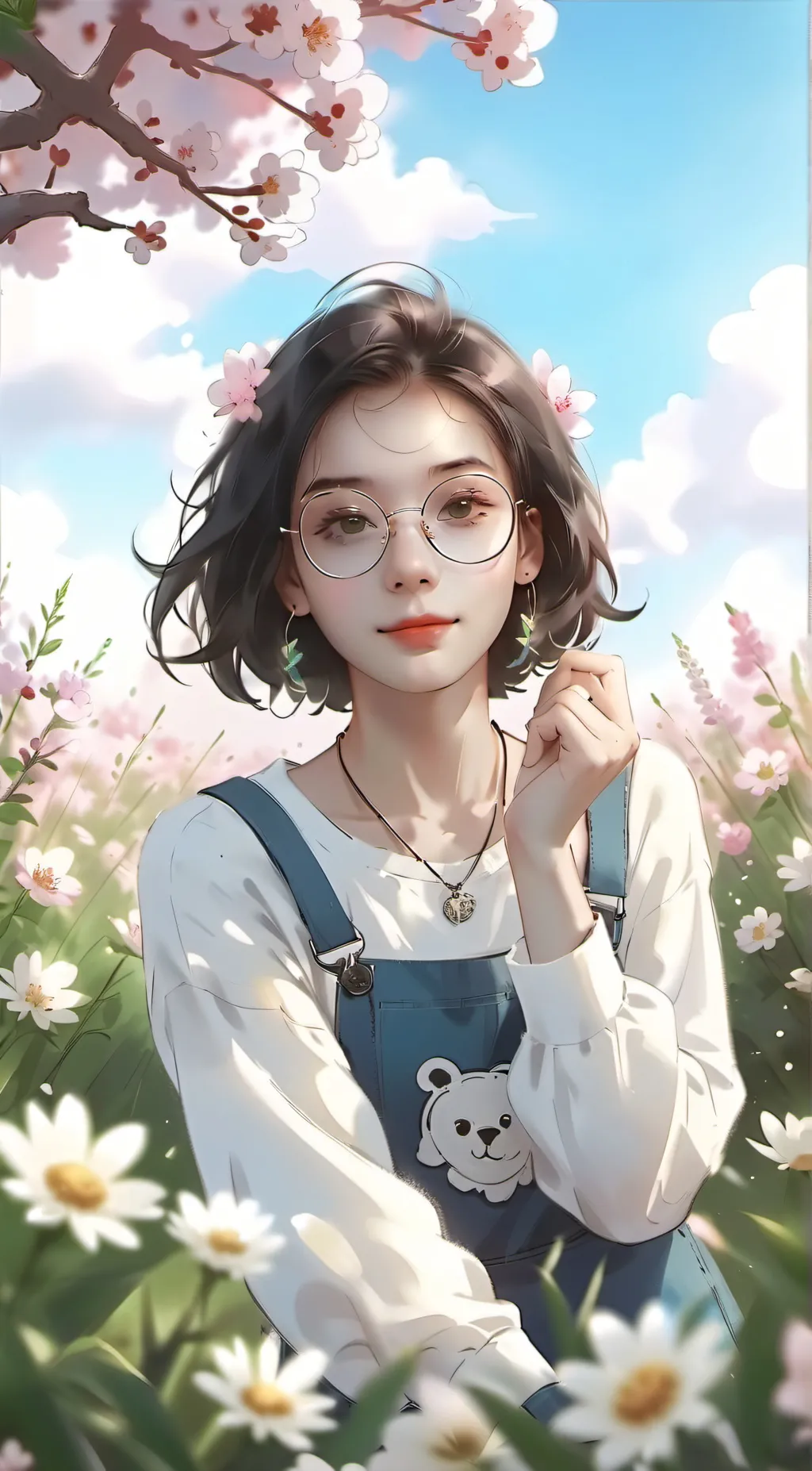 ai character: angelina background