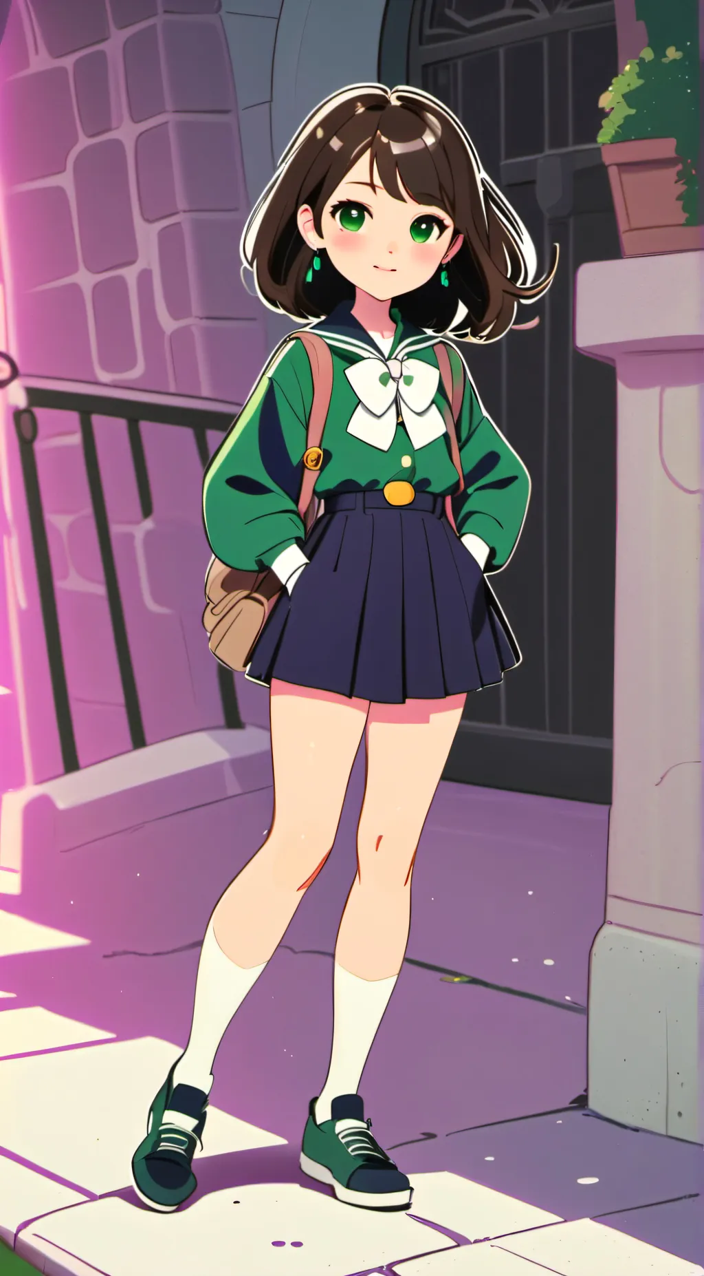 ai character: Mha background
