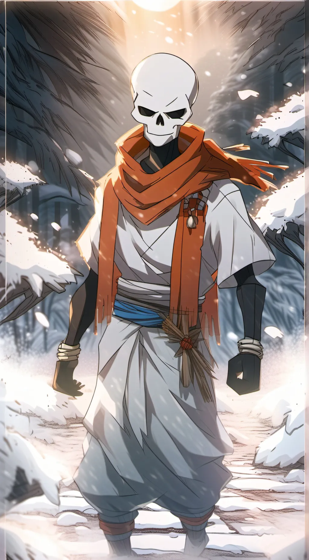 ai character: Papyrus background