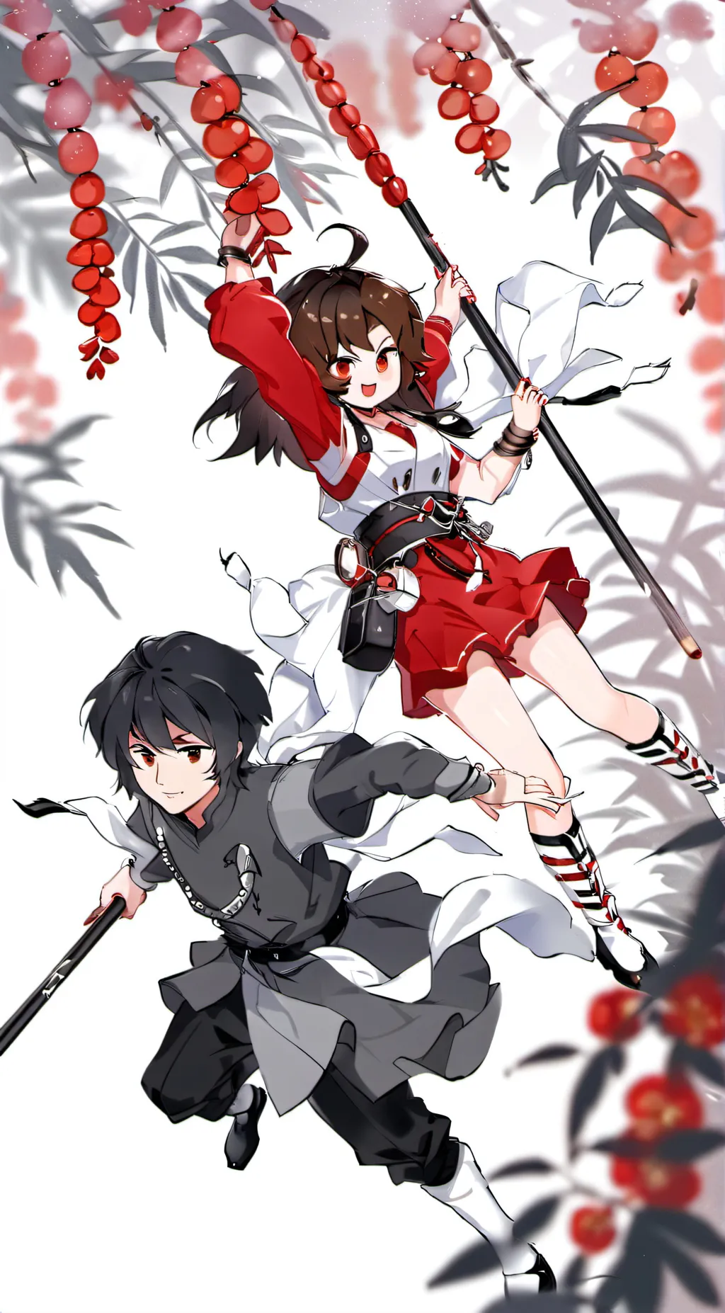 ai character: Gf but.. background
