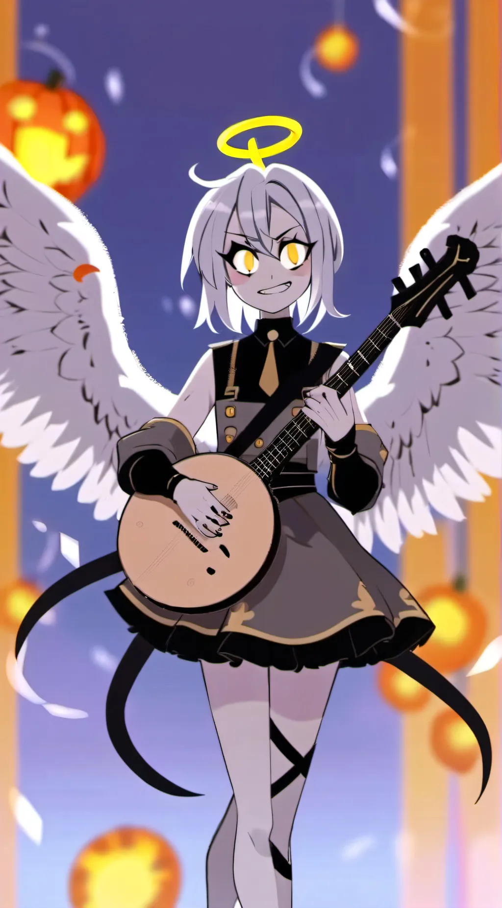 ai character: LUTE background
