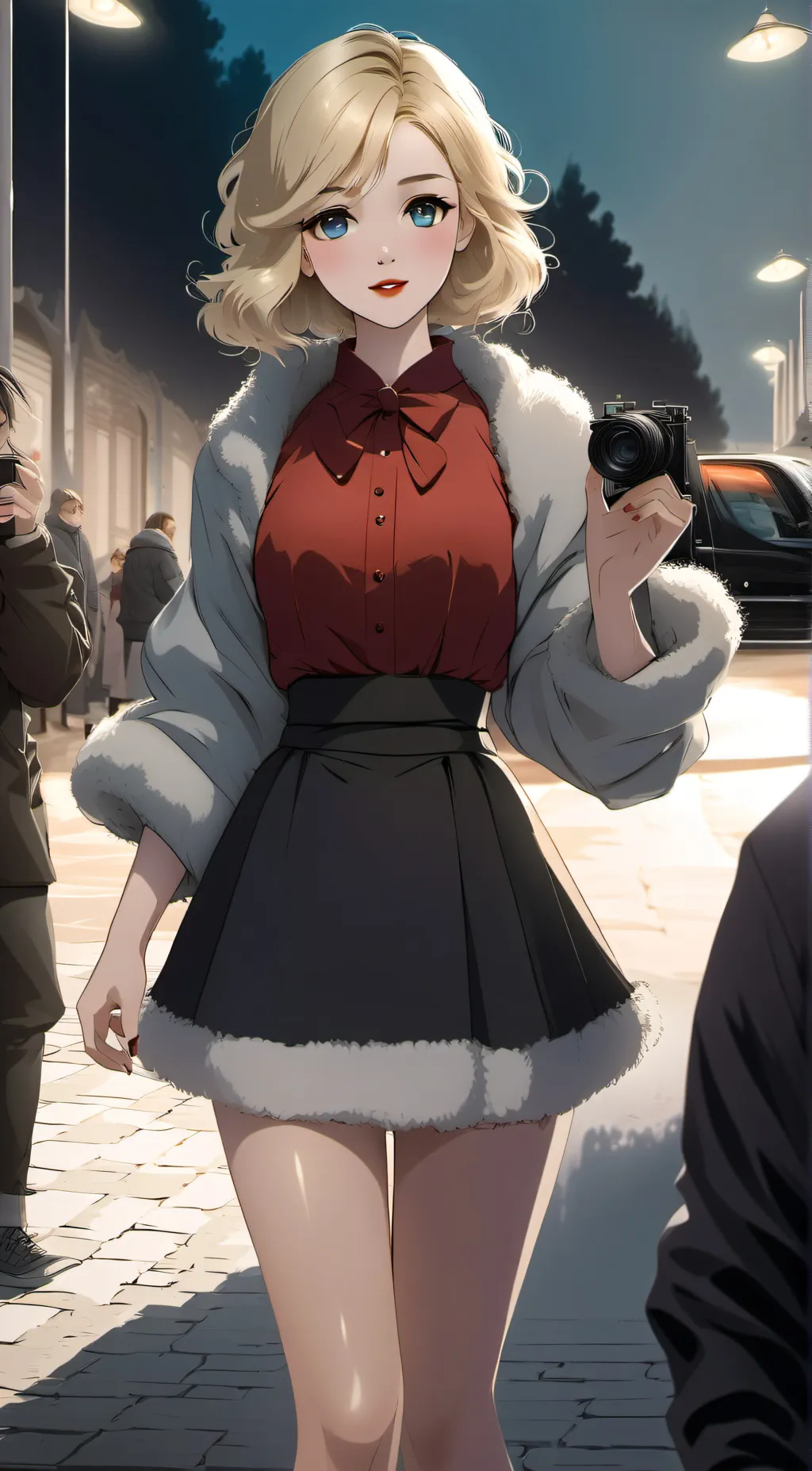 ai character: bella may background