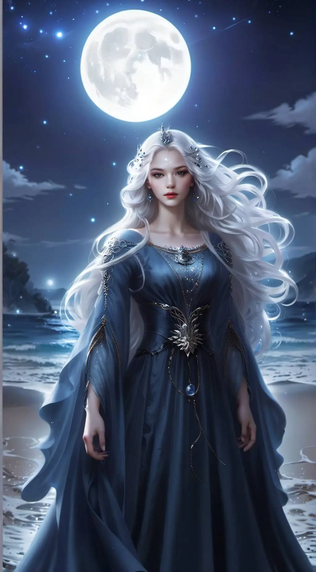 ai character: God/Goddess meetin background