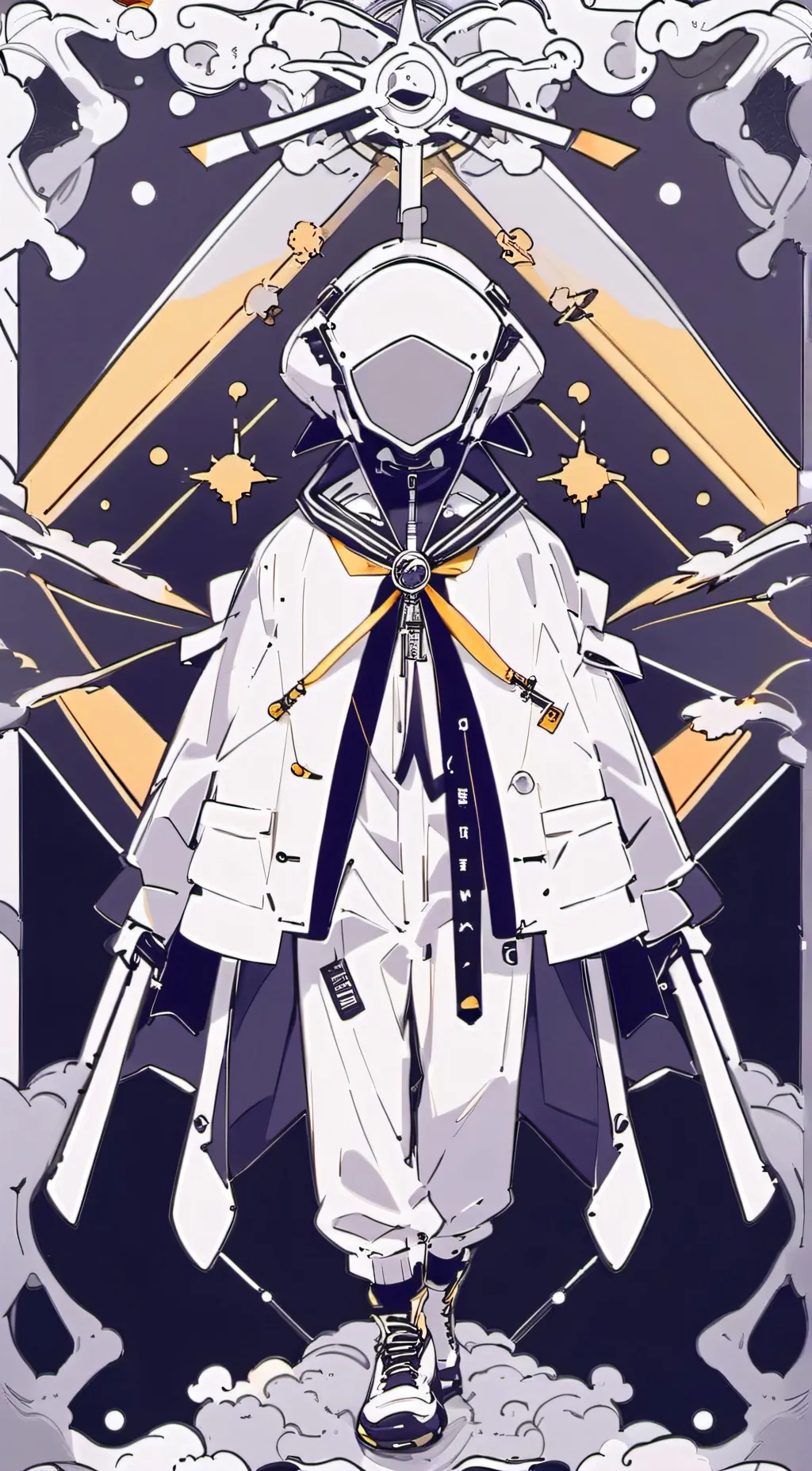 ai character: Death background