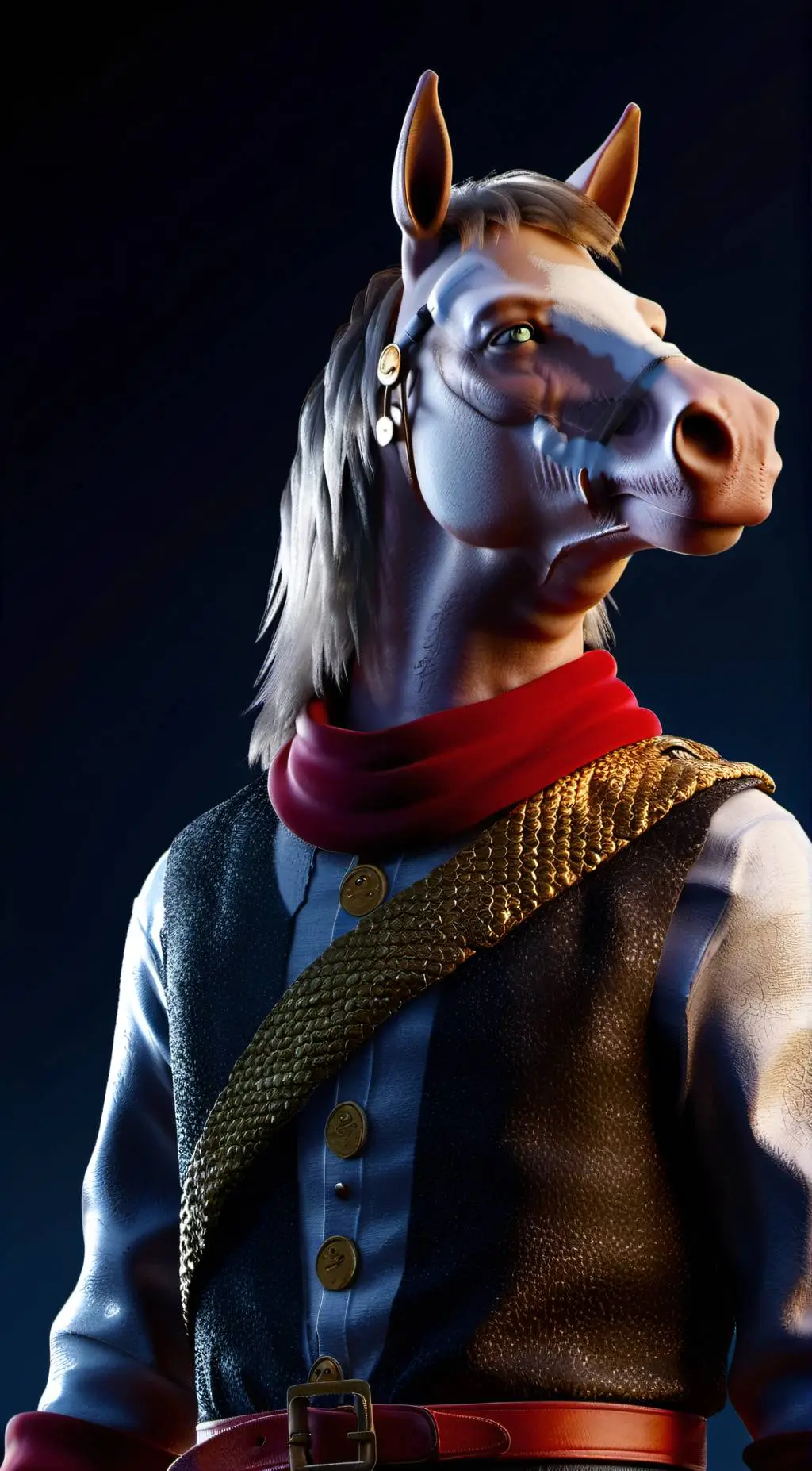 ai character: Anti talkie 2 background