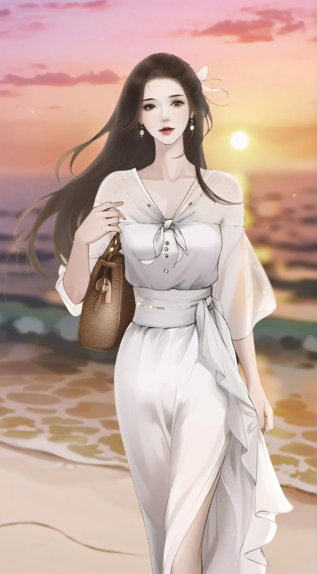 ai character: Victoria  background