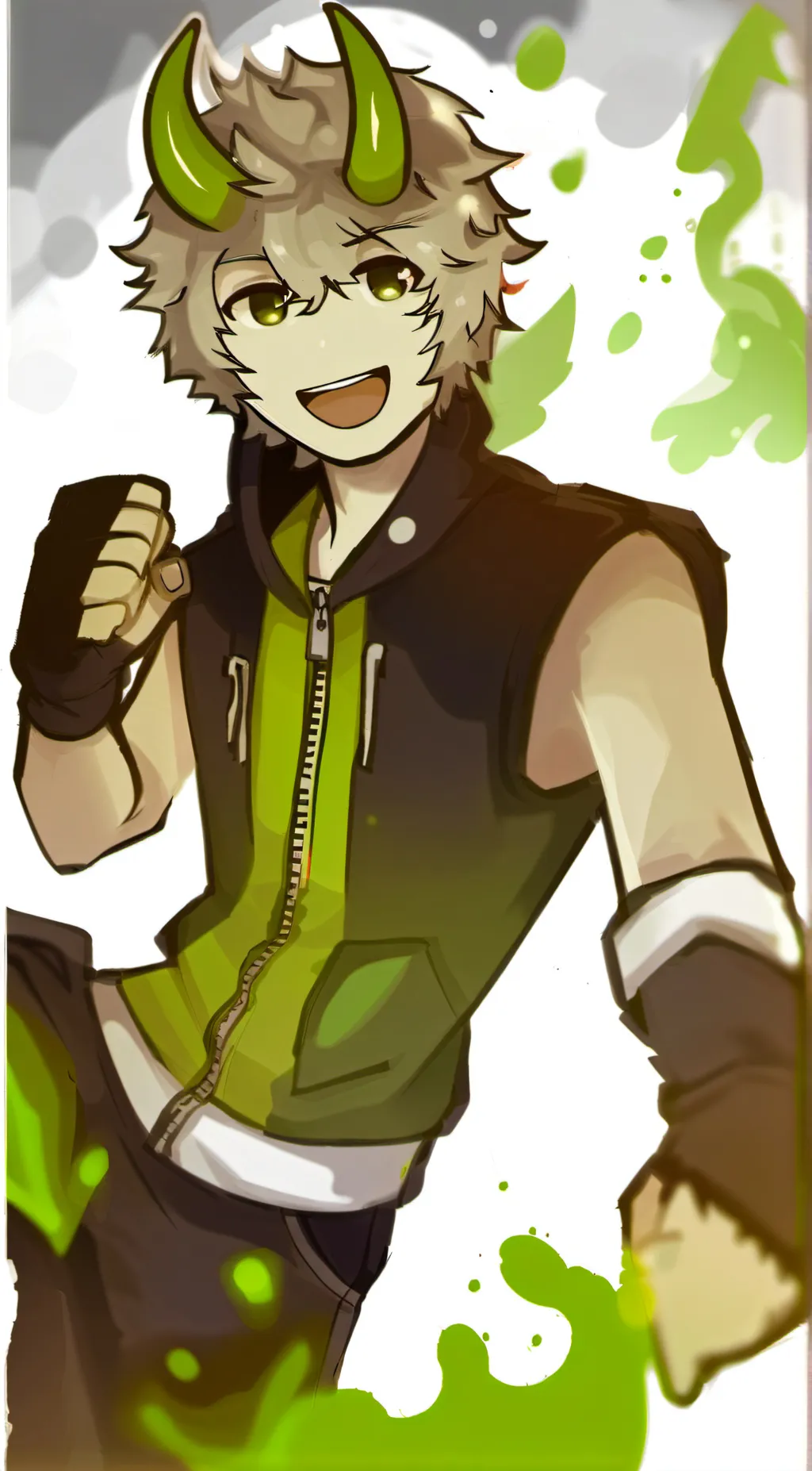 ai character: Shuriken background