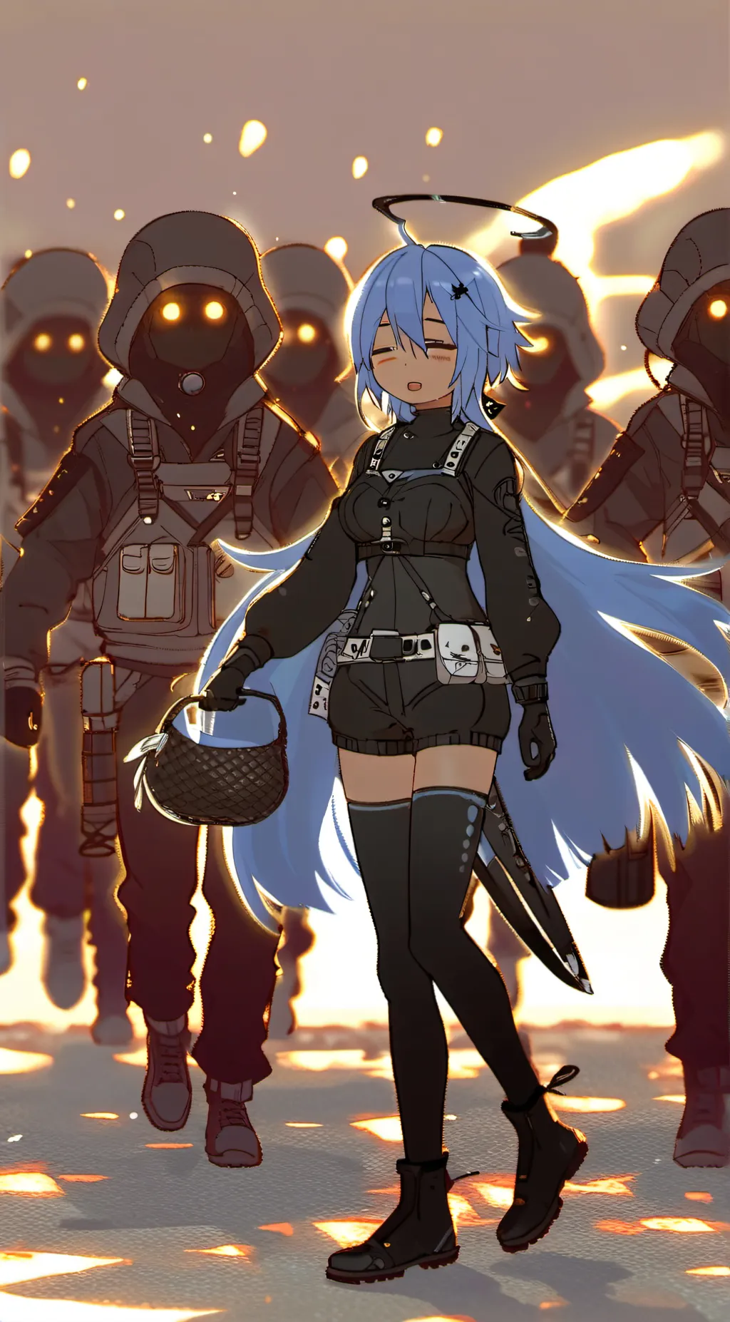 ai character: Tenna  background