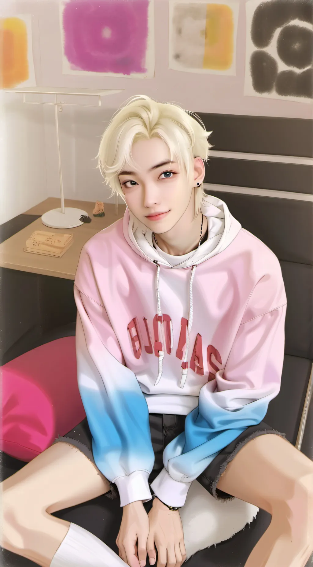 ai character: felix  background