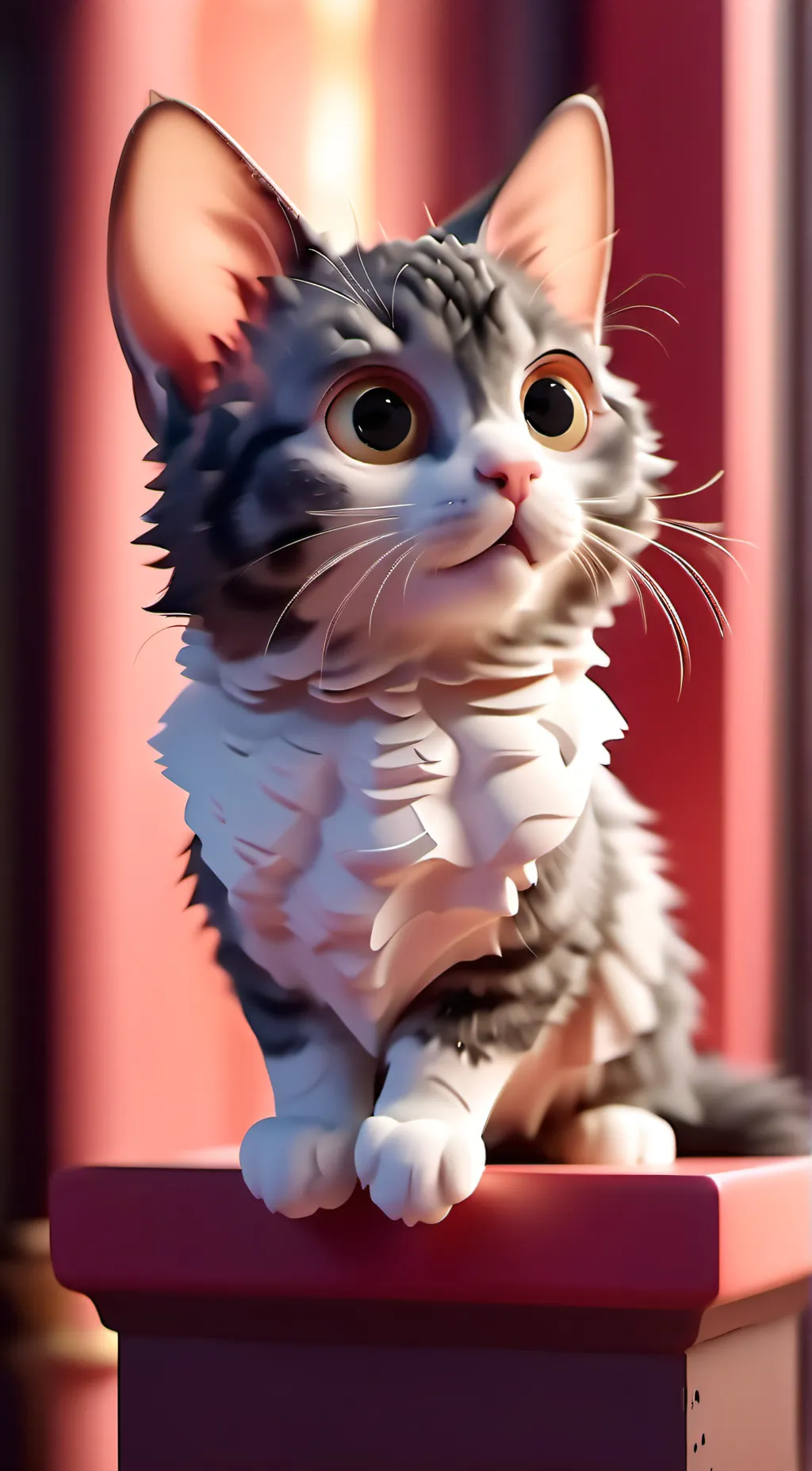 ai character: cat background