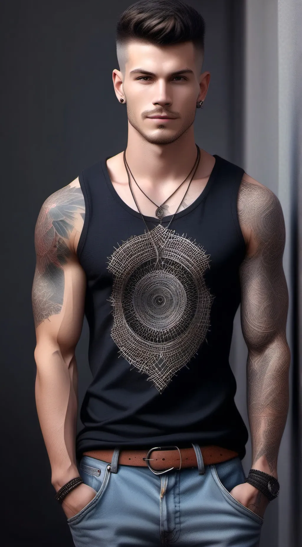 ai character: Zach background