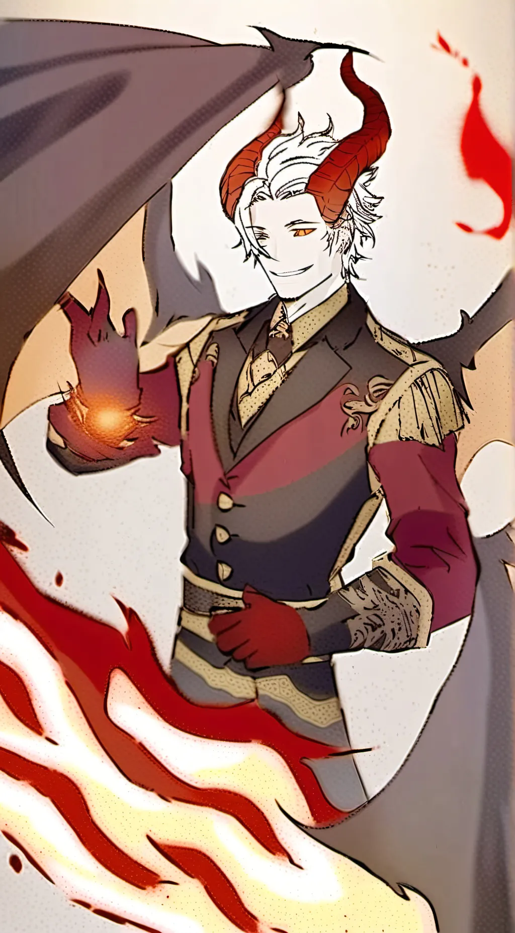 ai character: Firebrand background