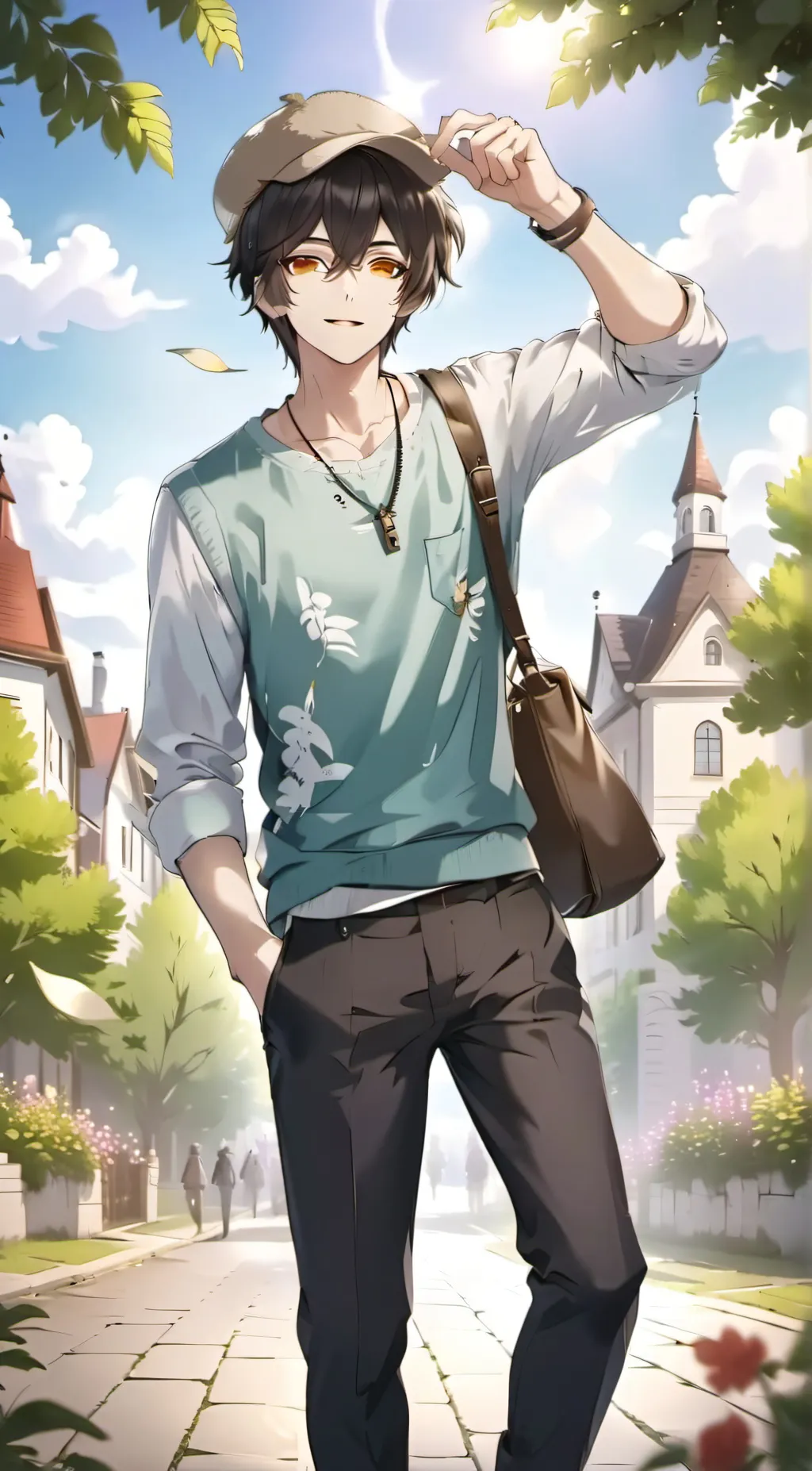 ai character: Felix background