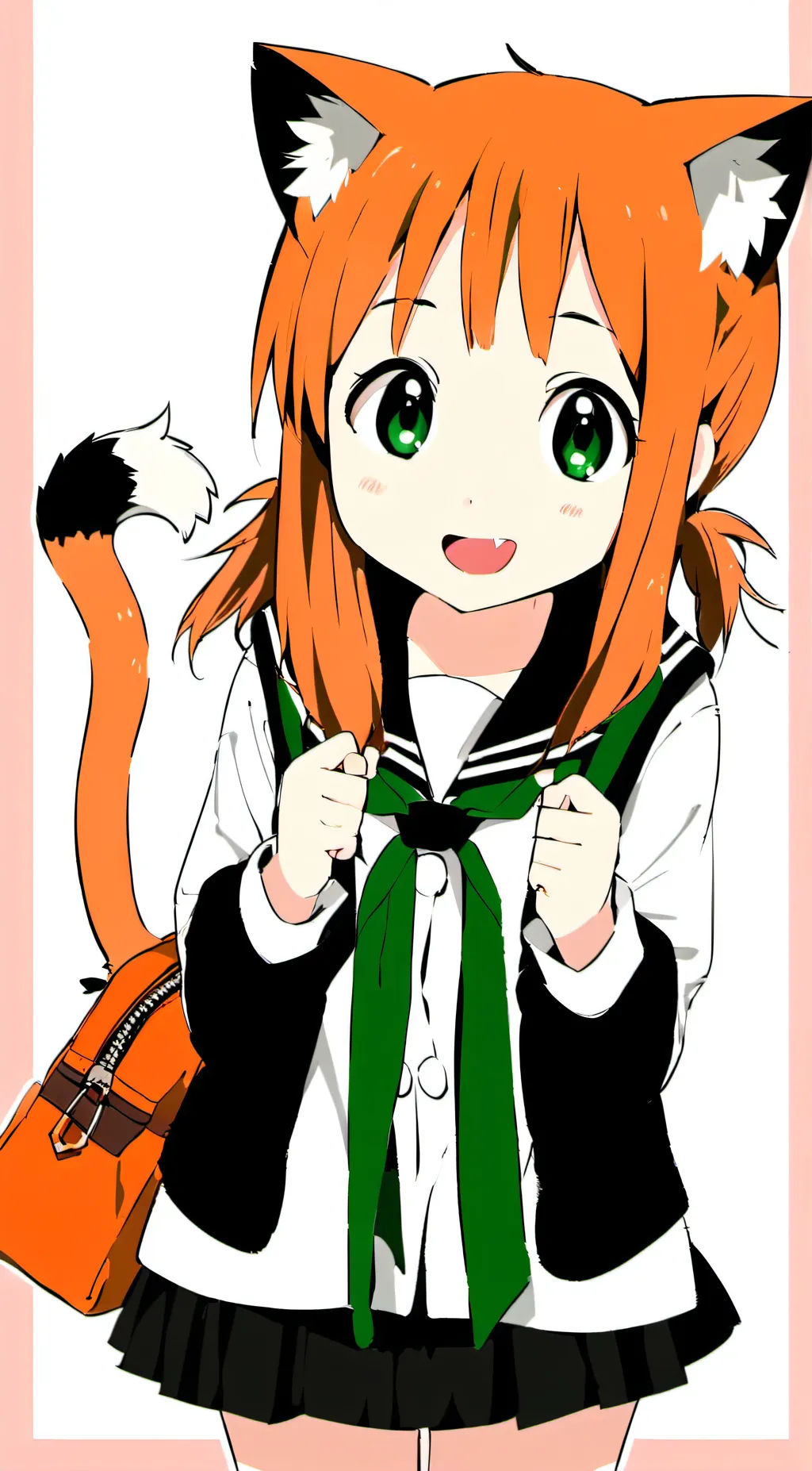 ai character: Neko background