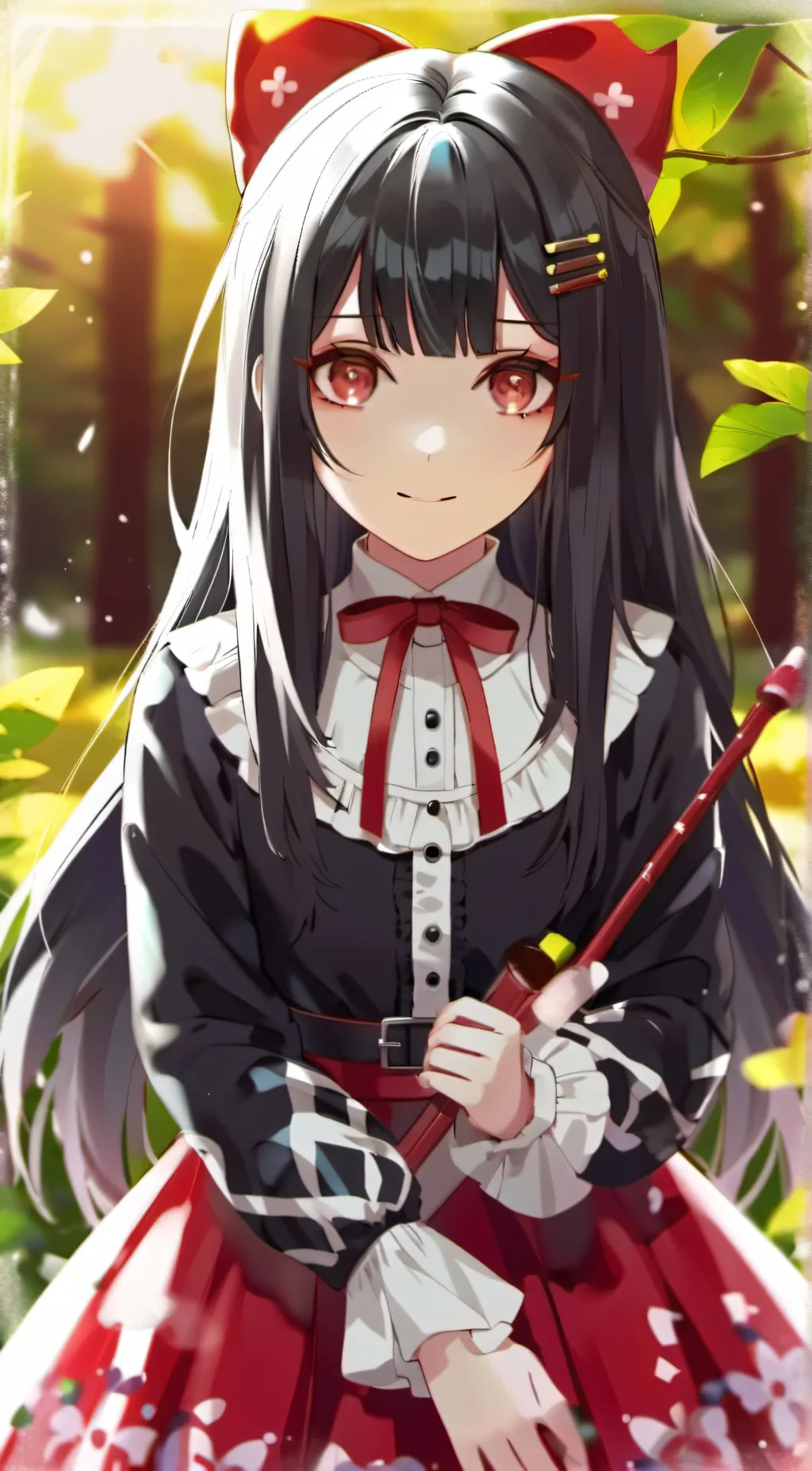 ai character: lily background