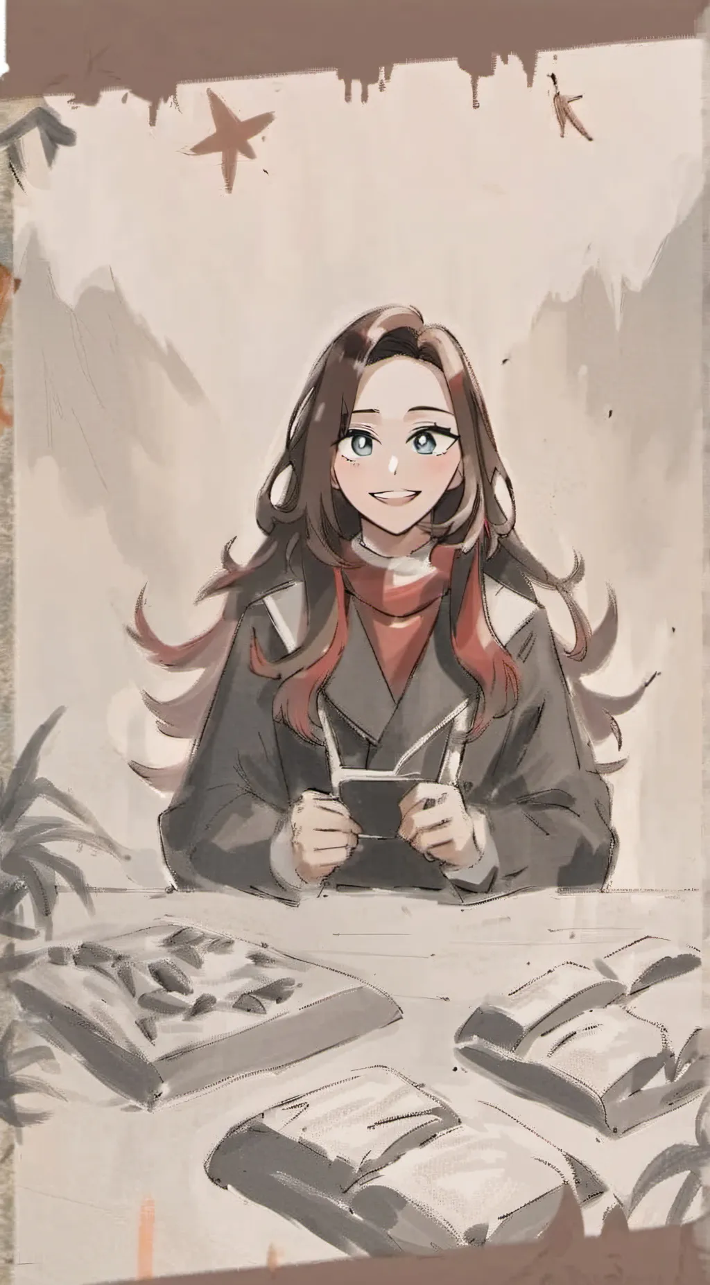 ai character: MHA as babies background